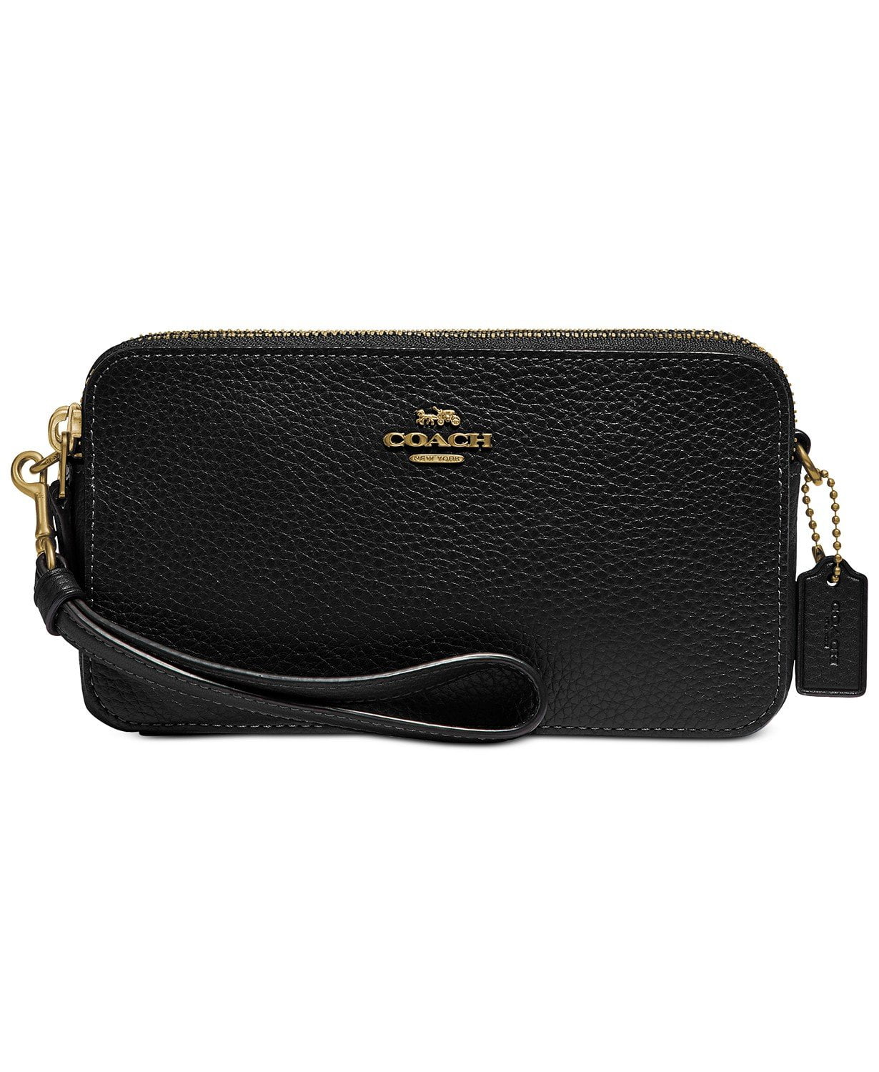 COACH 88484 Polished Pebble Leather Kira Crossbody