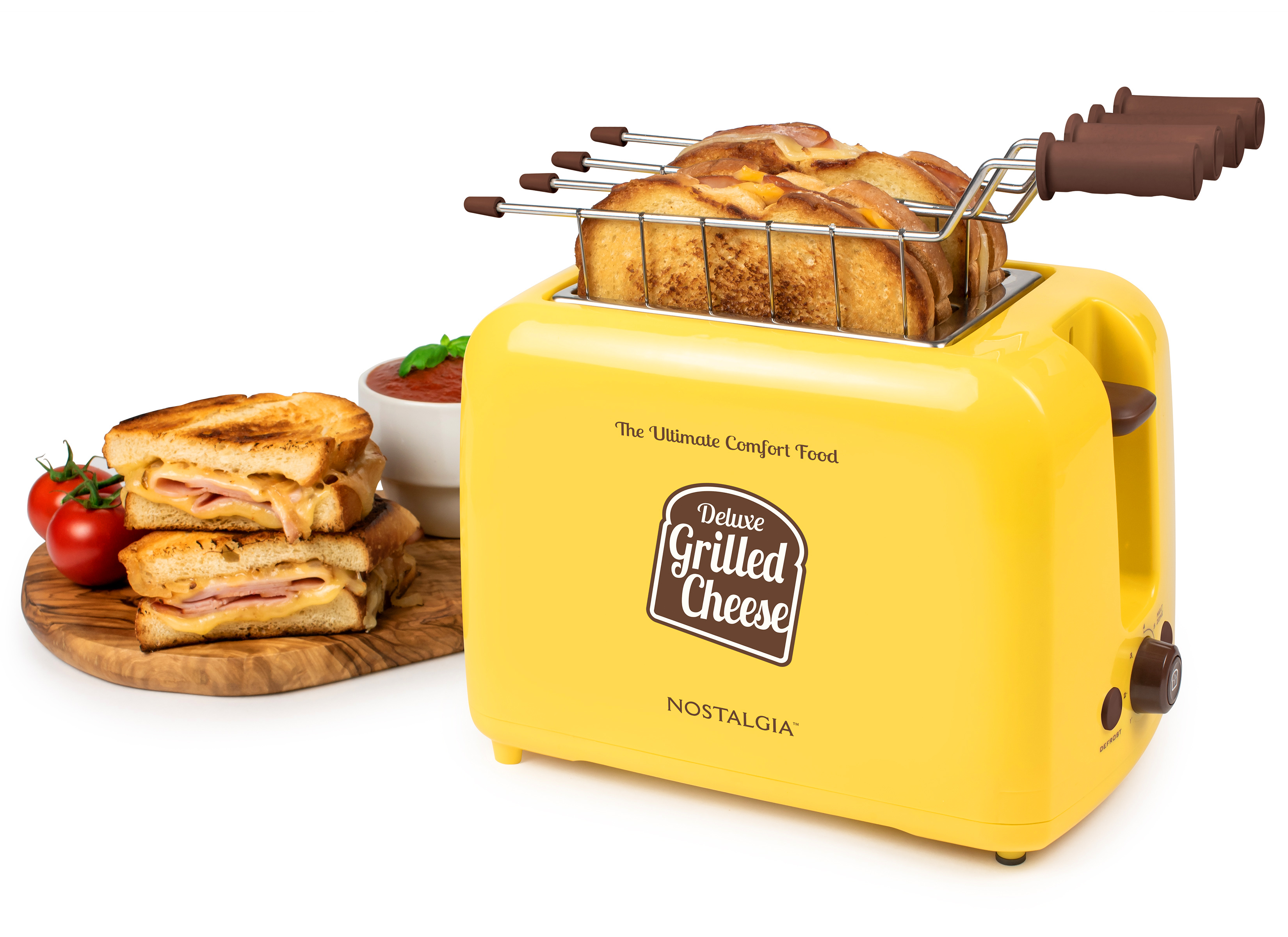 Nostalgia GCT2 Deluxe Grilled Cheese Sandwich Toaster