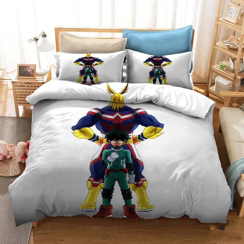 Manga My Hero Academia Bedding Bed Set Twin Full Queen King Size