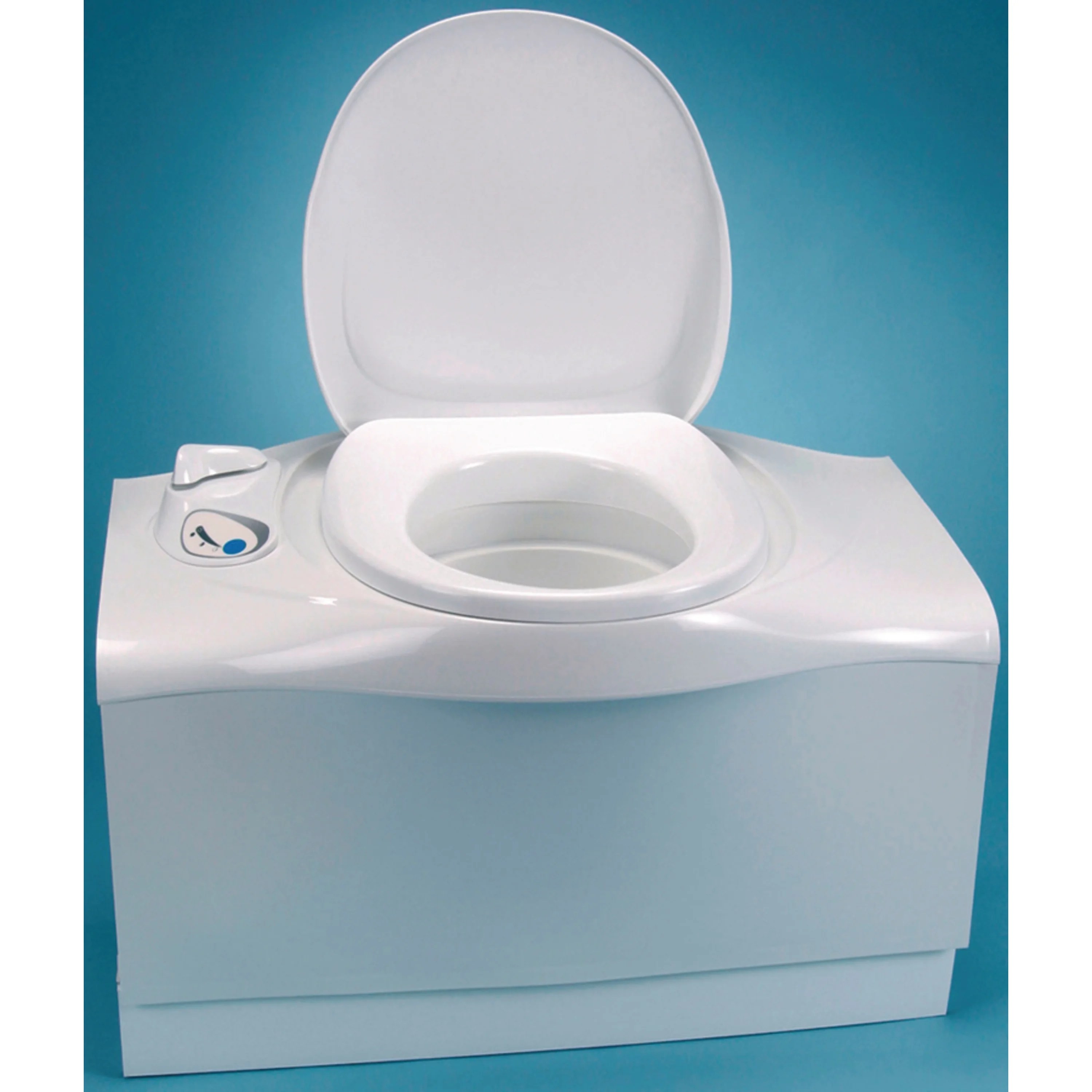 Thetford 32812 C402C 5.1 Gallon Electric Flush Cassette RV Toilet with