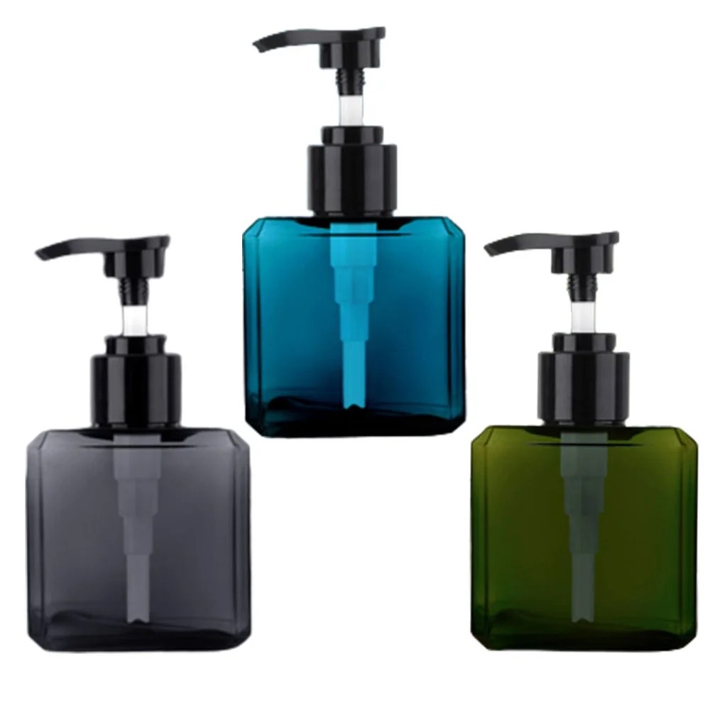 Clear Plastic Body Wash Bottles Refillable Body Wash Bottles for
