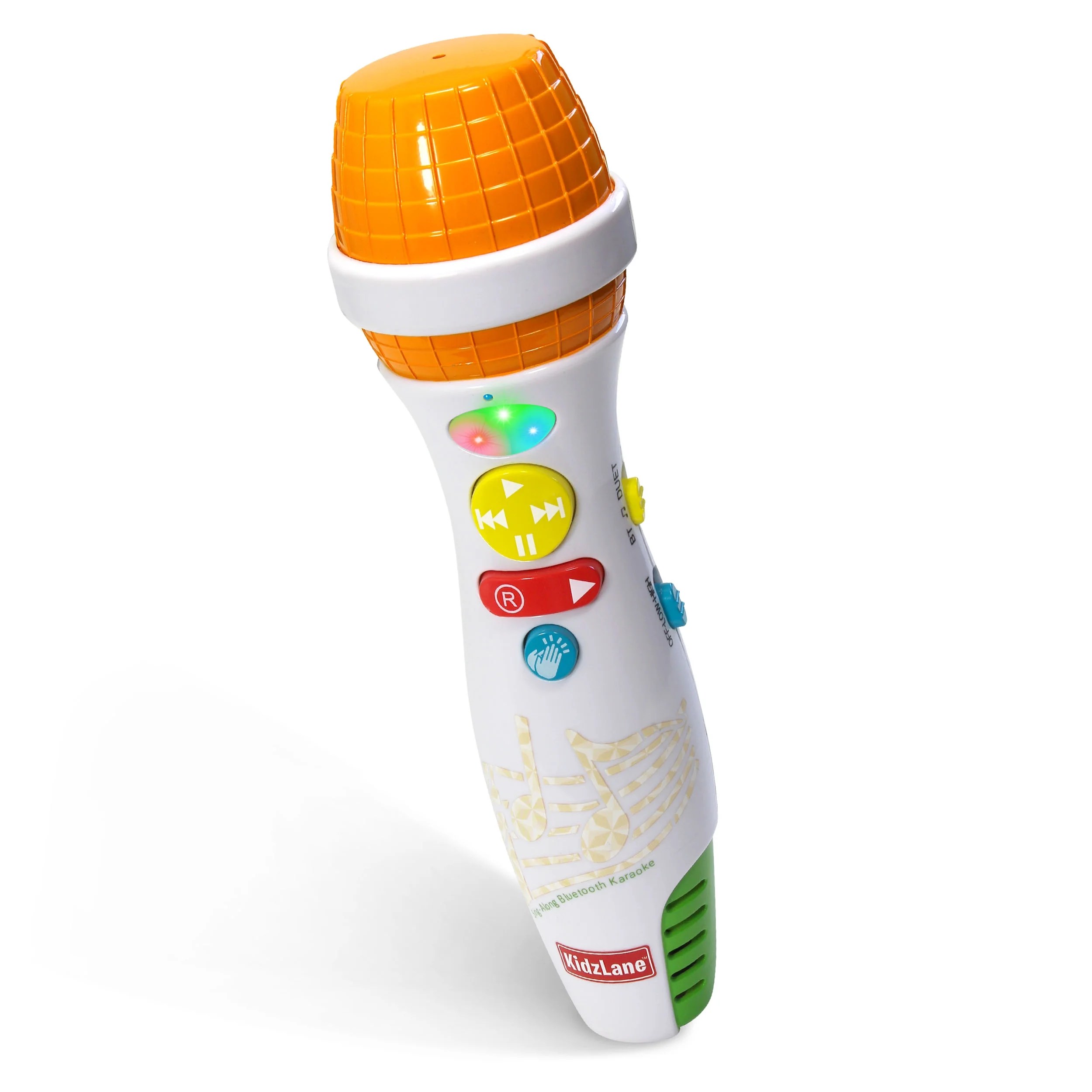 Kids Karaoke Microphone with Bluetooth, Voice Changer, and 10 Builtin