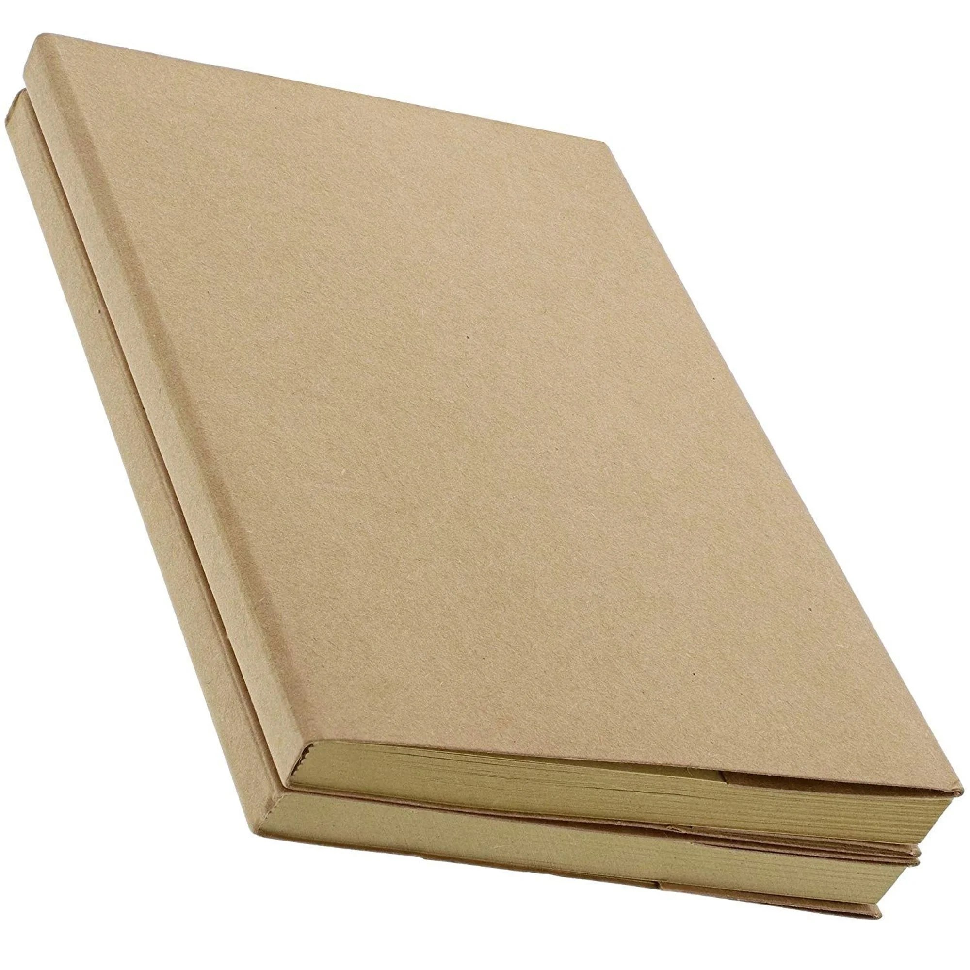 Blank Kraft Notebook Journals (2 Pack)