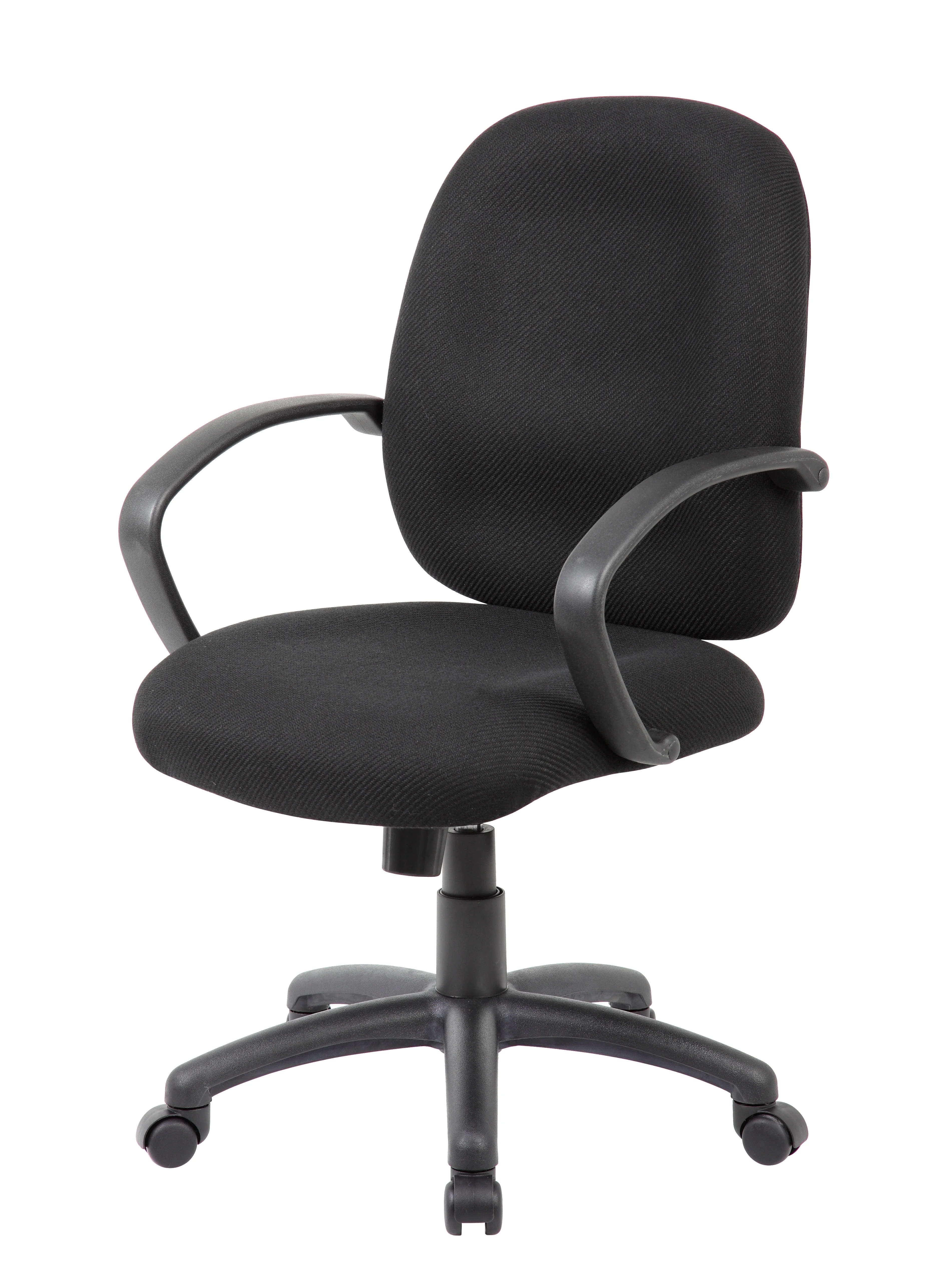 Boss Office & Home Black Egonomic Budget Task Chair Boss Office & Home Black Egonomic Budget Task Chair