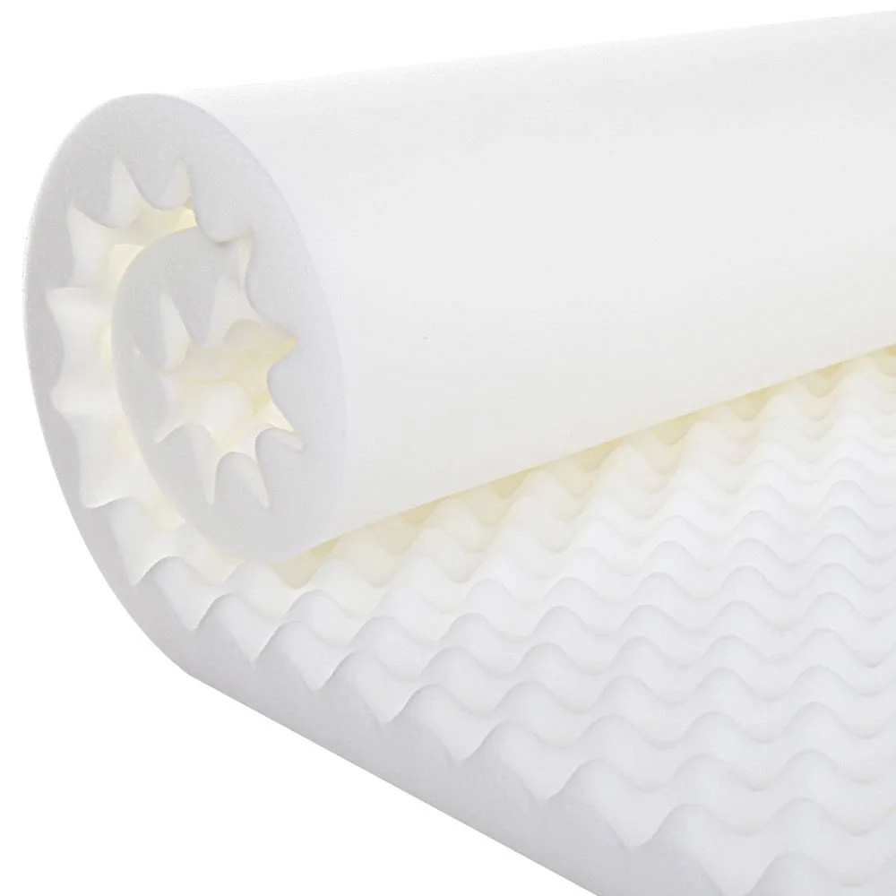 Egg Crate Foam, Cot Size 29" x 74" Fits camp cots