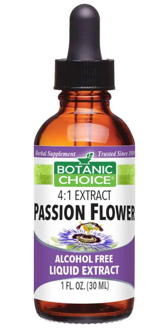 Botanic Choice Passion Flower Herb Liquid Extract,1 oz