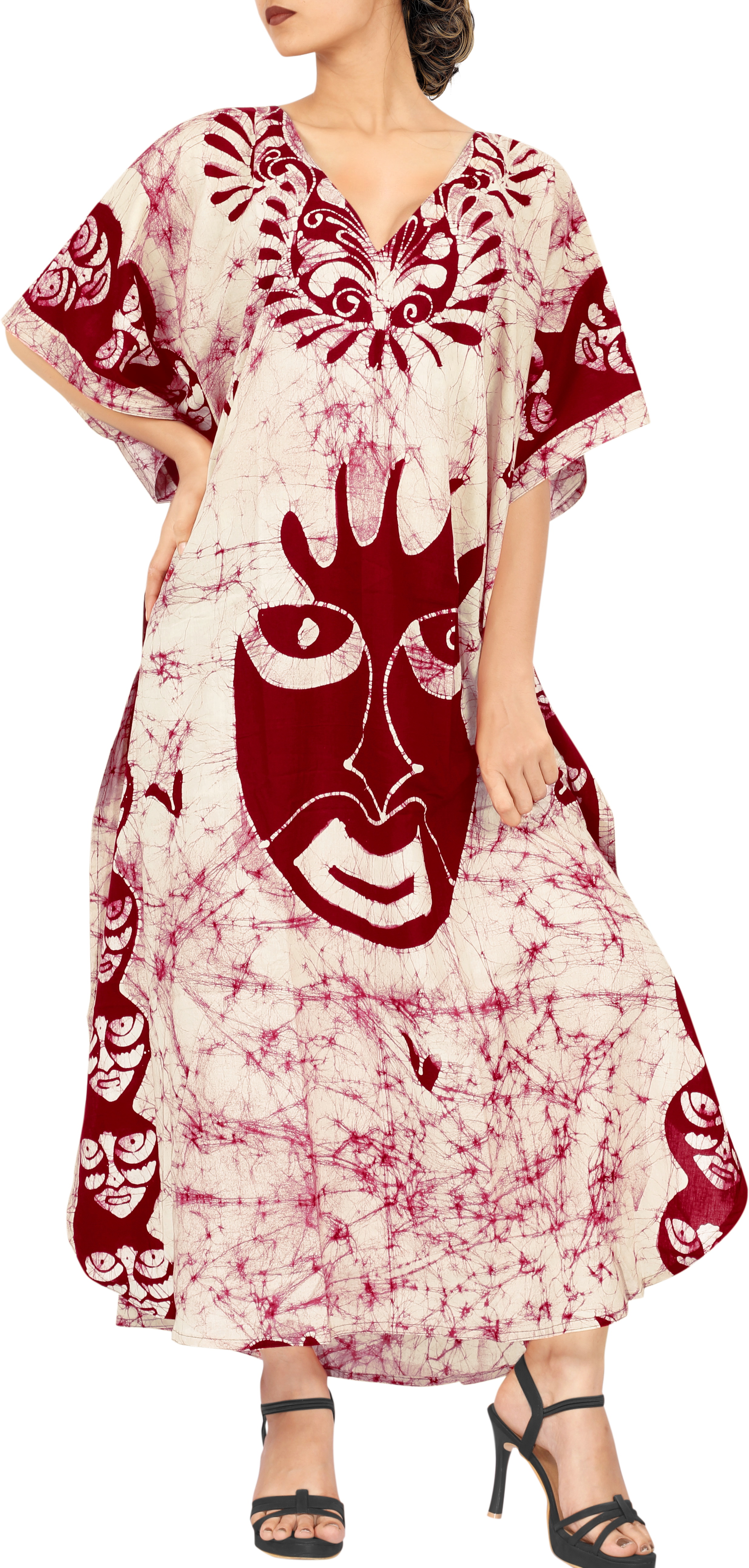 HAPPY BAY HAPPY BAY Women's Plus Size Caftan Cover Up