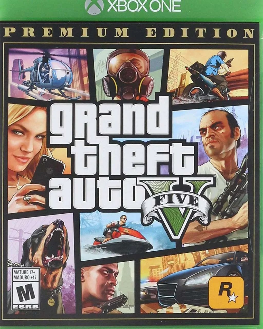 Grand Theft Auto V Premium Online Edition LATAM Xbox One Grand Theft Auto V Premium Online Edition LATAM Xbox One