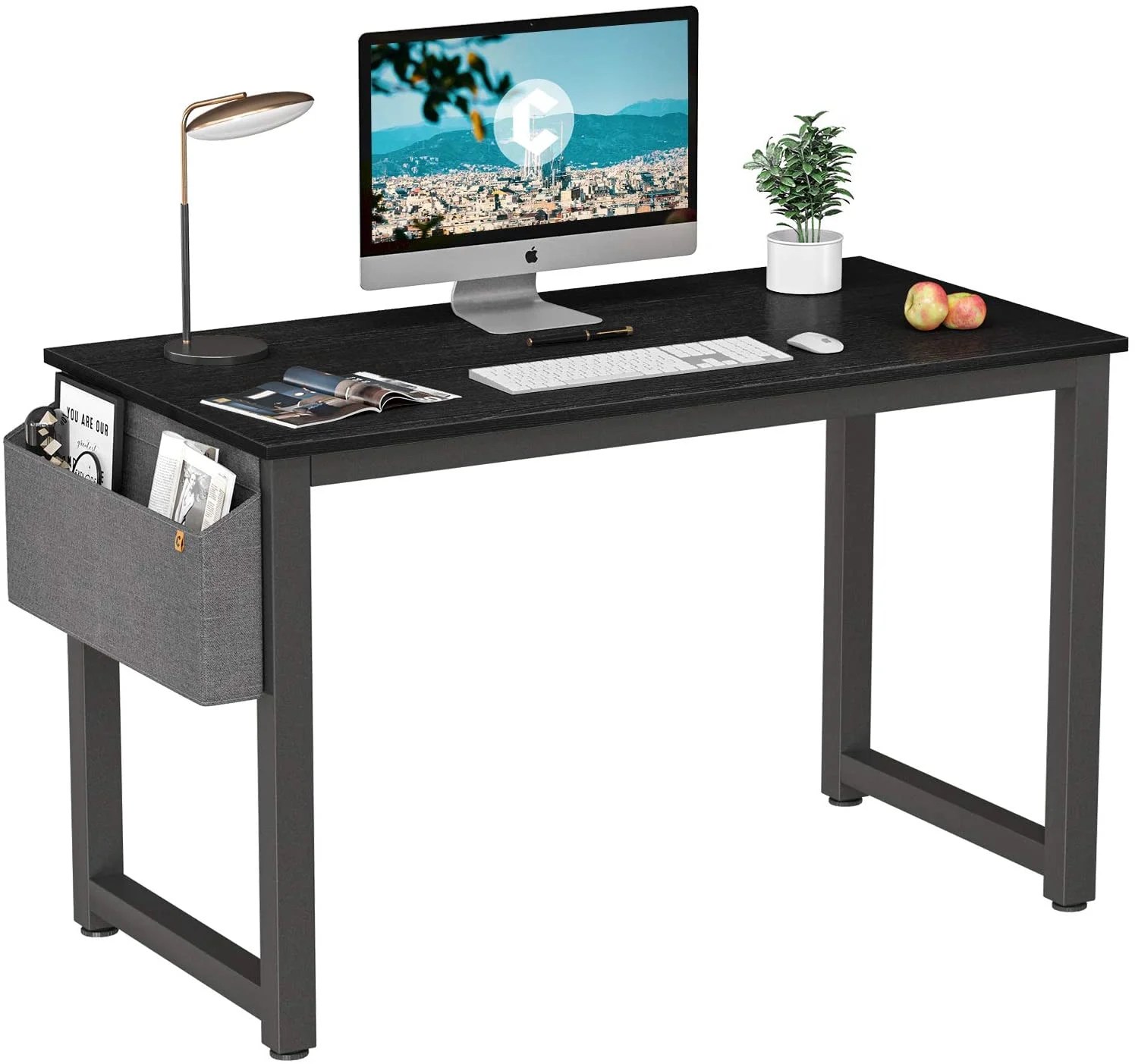 CubiCubi Modern Computer Desk with Extra Strong Legs, Sturdy Office