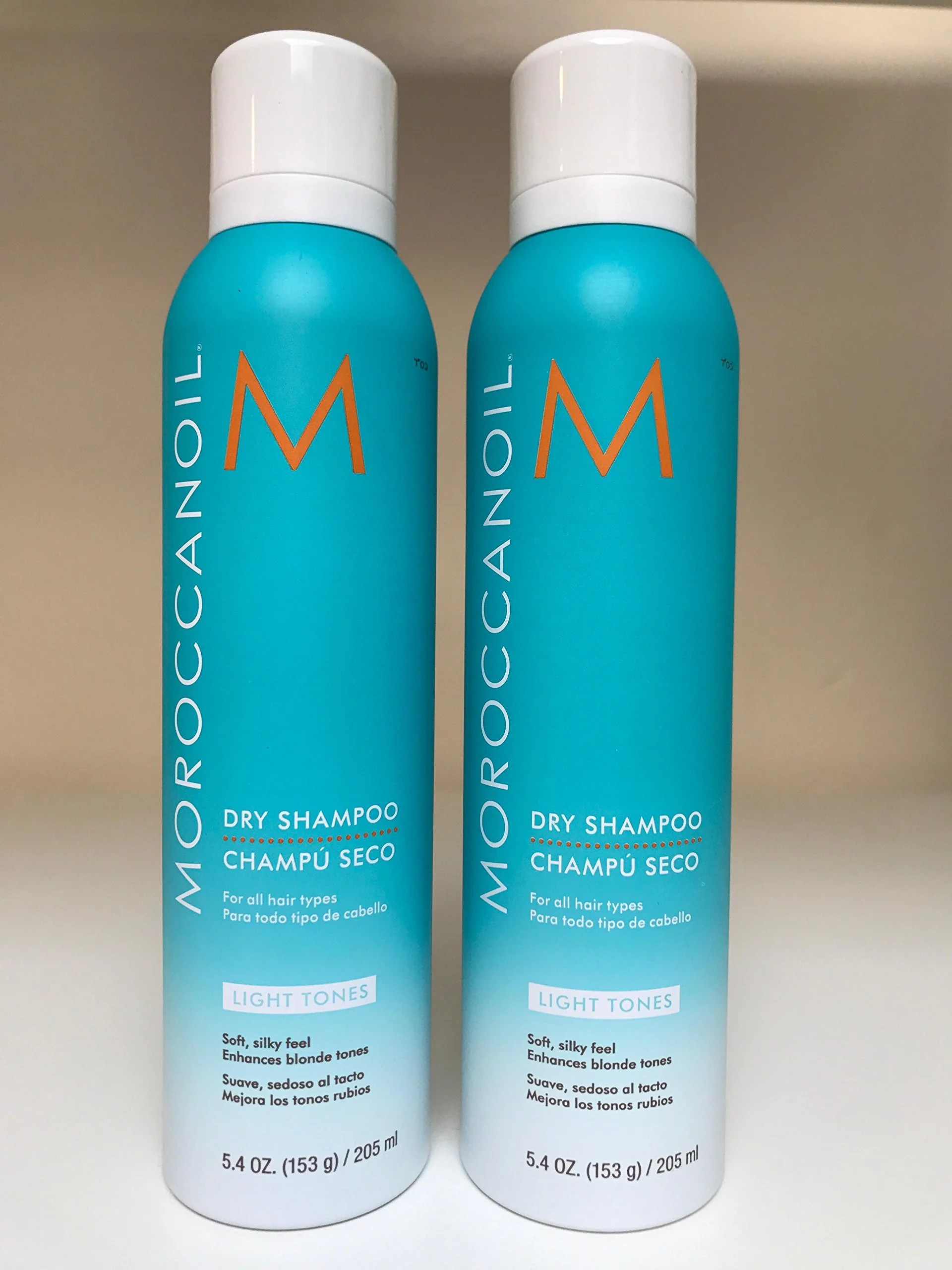 Moroccanoil Moroccan Oil Dry Shampoo Light Tones 5.4 oz Set of 2