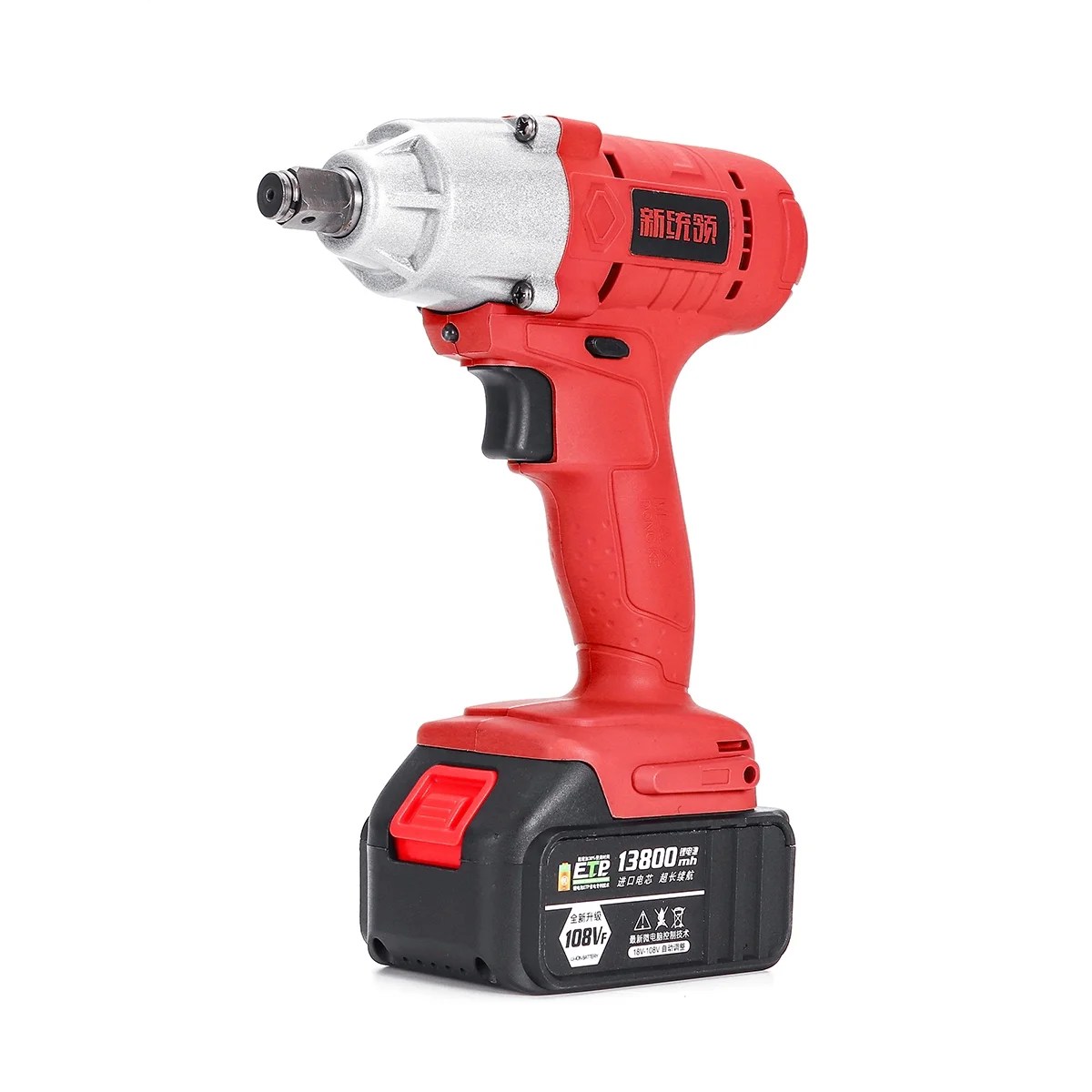 4200RPM 108VF Cordless Impact Wrench Electric Driver Liion Impact