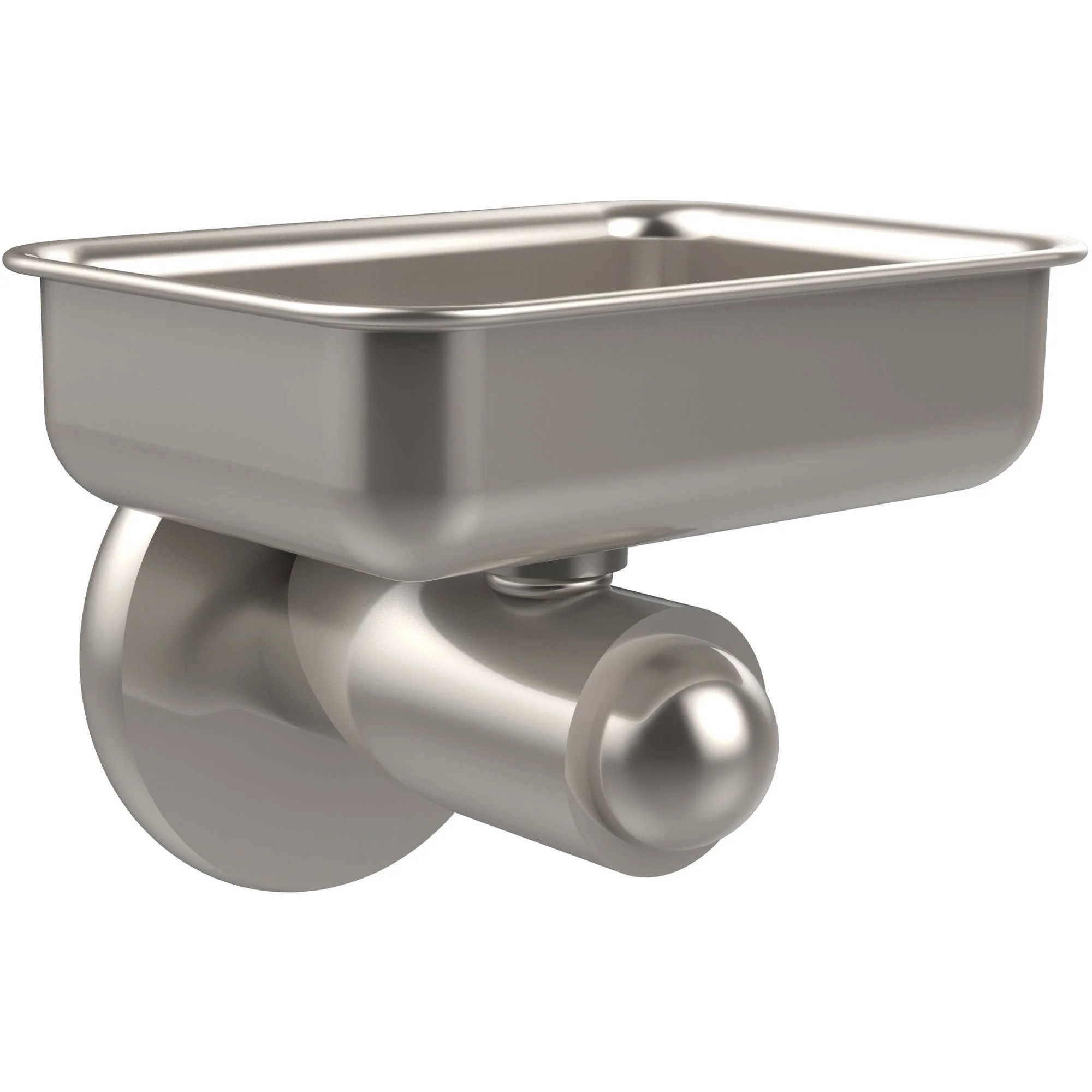 Soho Collection Wall Mounted Soap Dish in Satin Nickel