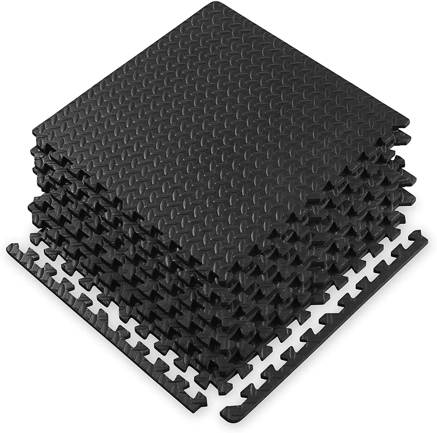 Foam Mats, 12 Piece Gym Mat Exercise Mats Gym Flooring Floor Protector