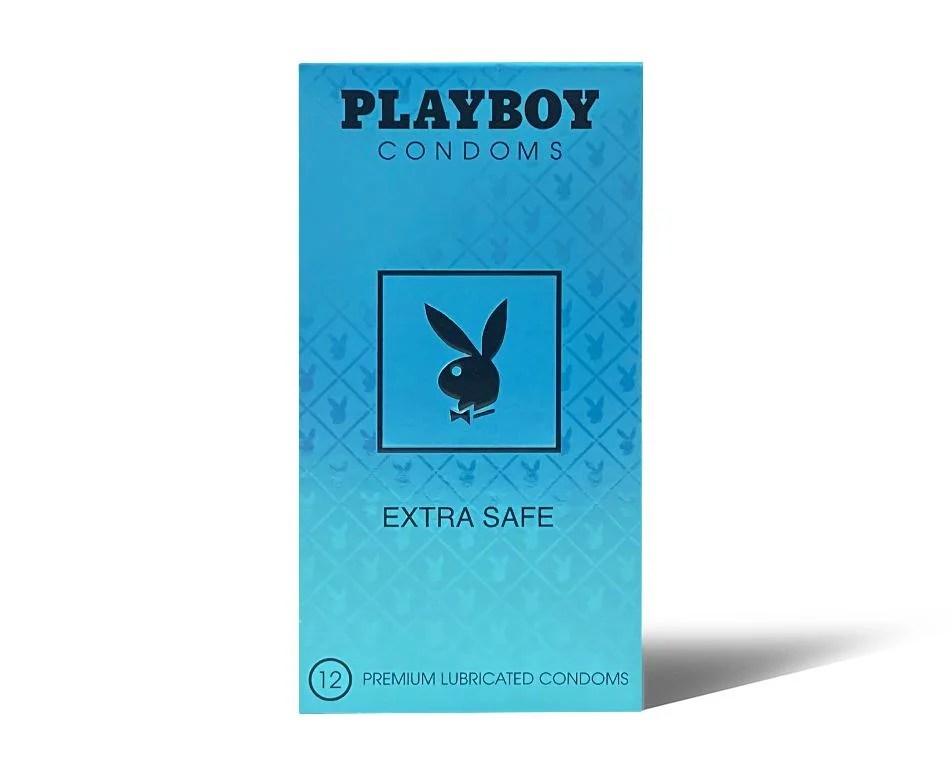 Playboy Condoms Pb Extra Safe 12ct