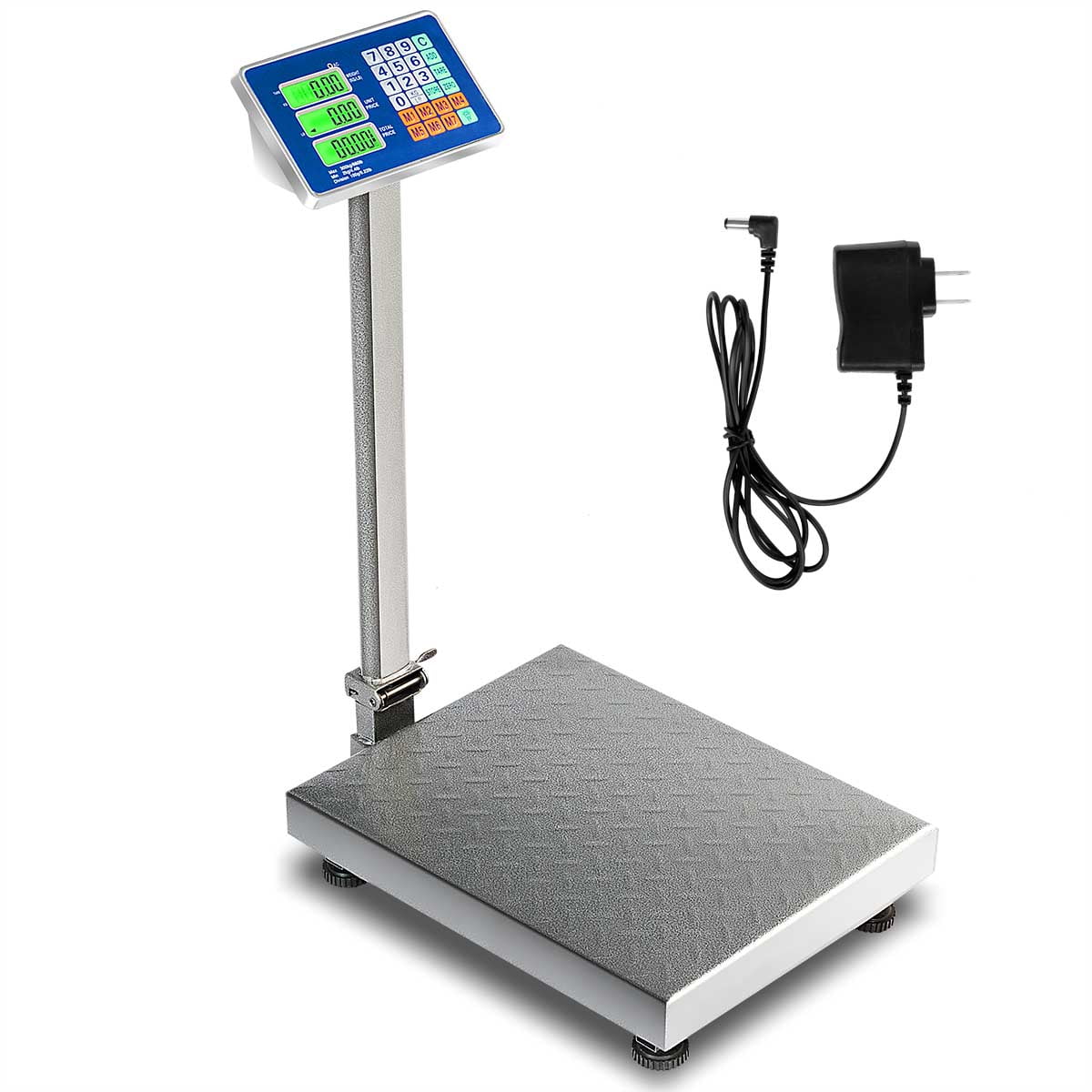 Topbuy 660lbs Weight Platform Computing Digital Floor Scale for