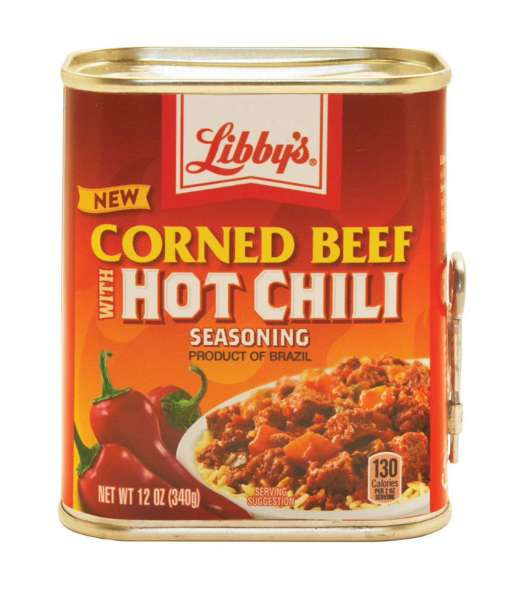 Libbys Corned Beef with Hot Chili Seasoning 12 Ounce