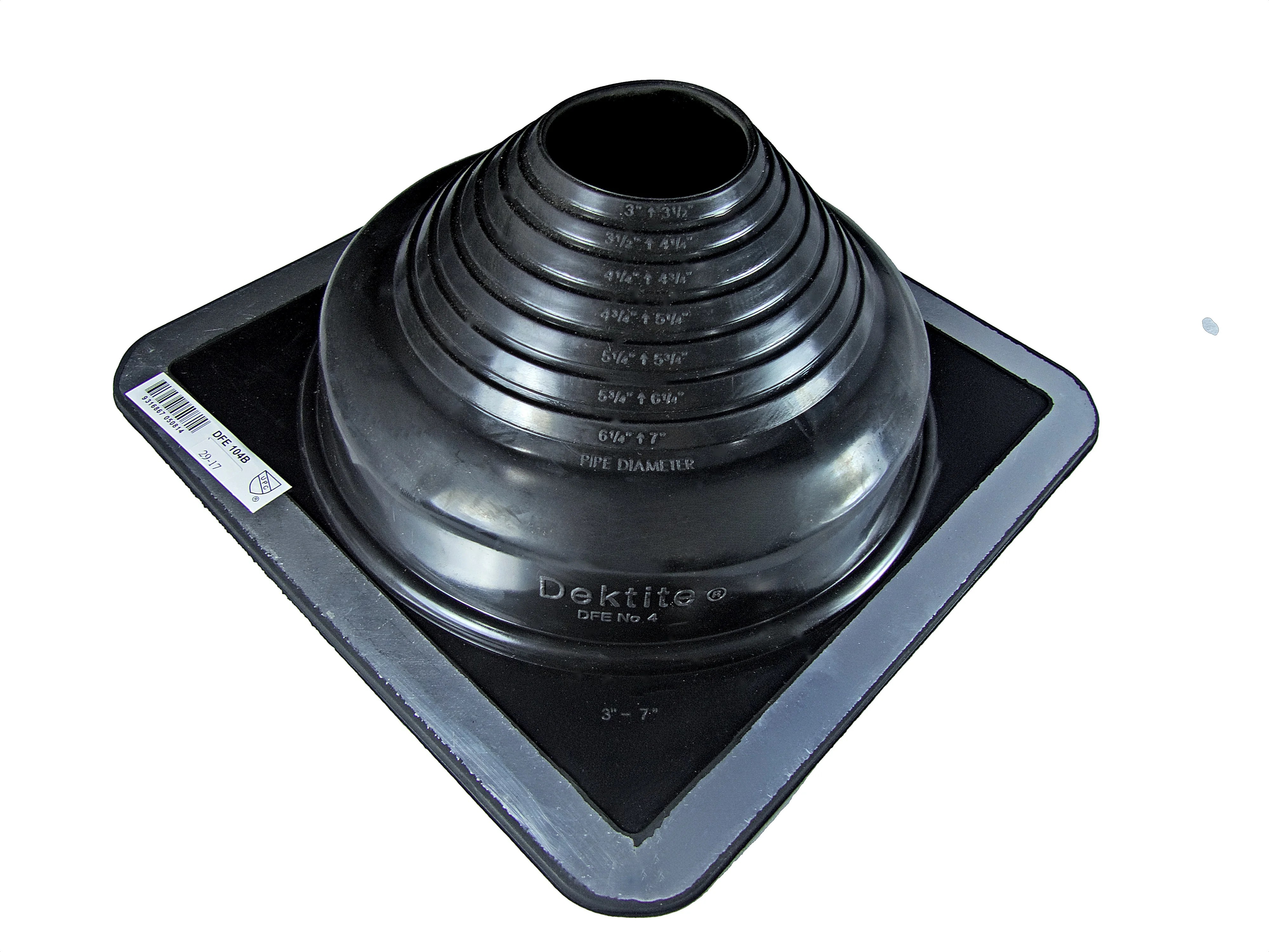 Building & Hardware Home Improvement Size 7 612” Round Pipe SQUARE