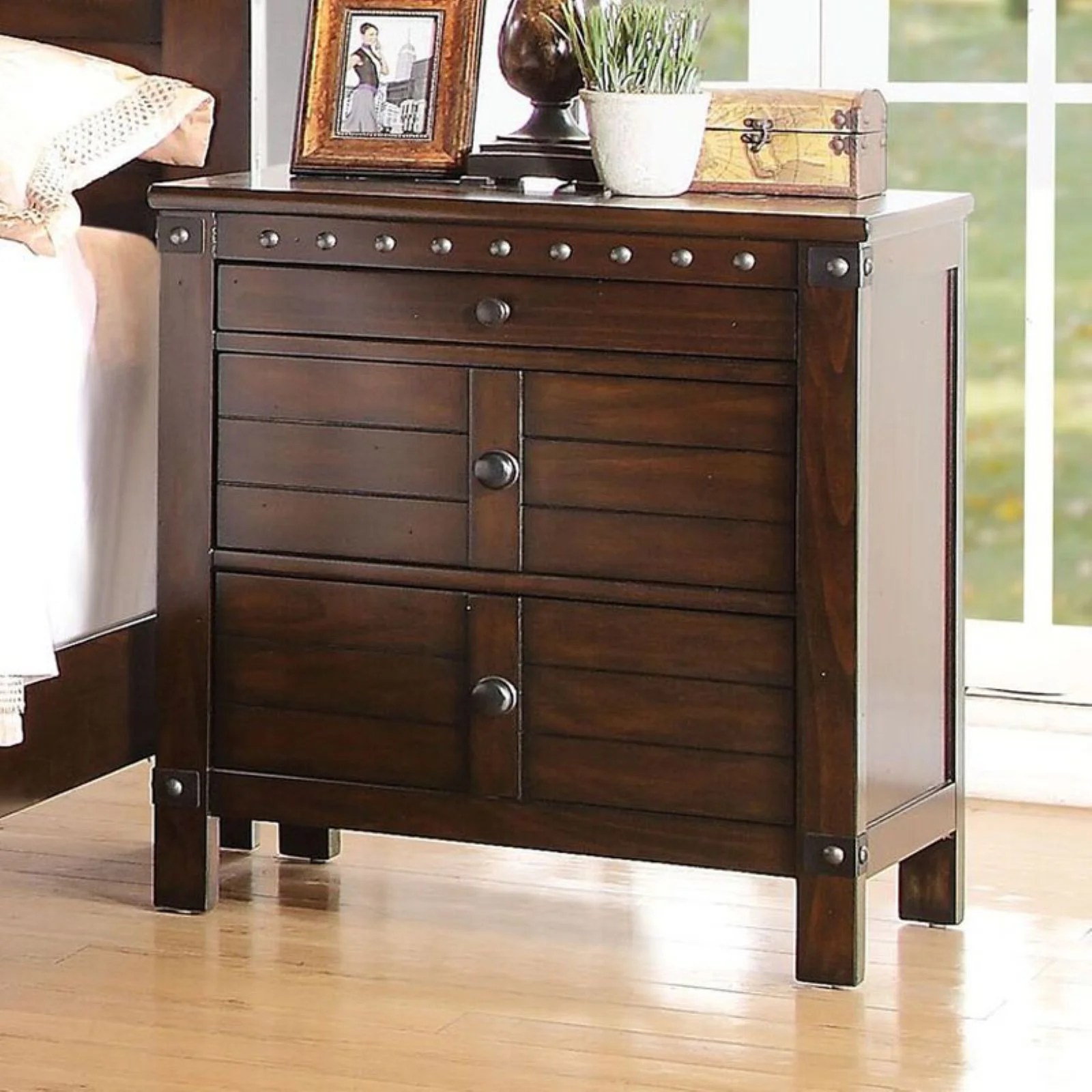 Acme Furniture Brooklyn Nightstand Acme Furniture Brooklyn Nightstand