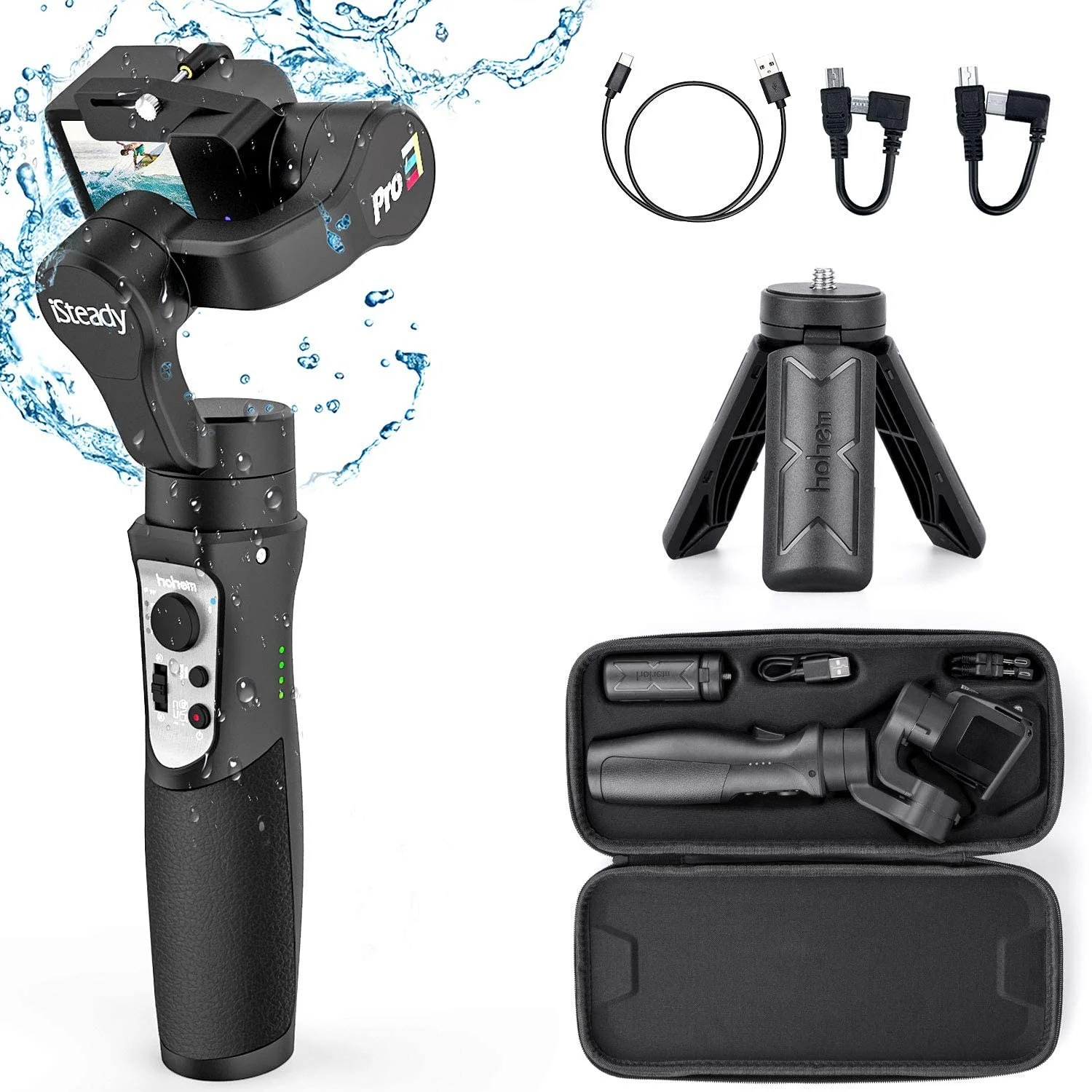 Hohem iSteady Pro 3 The Lightweight 3Axis Gimbal Stabilizer for