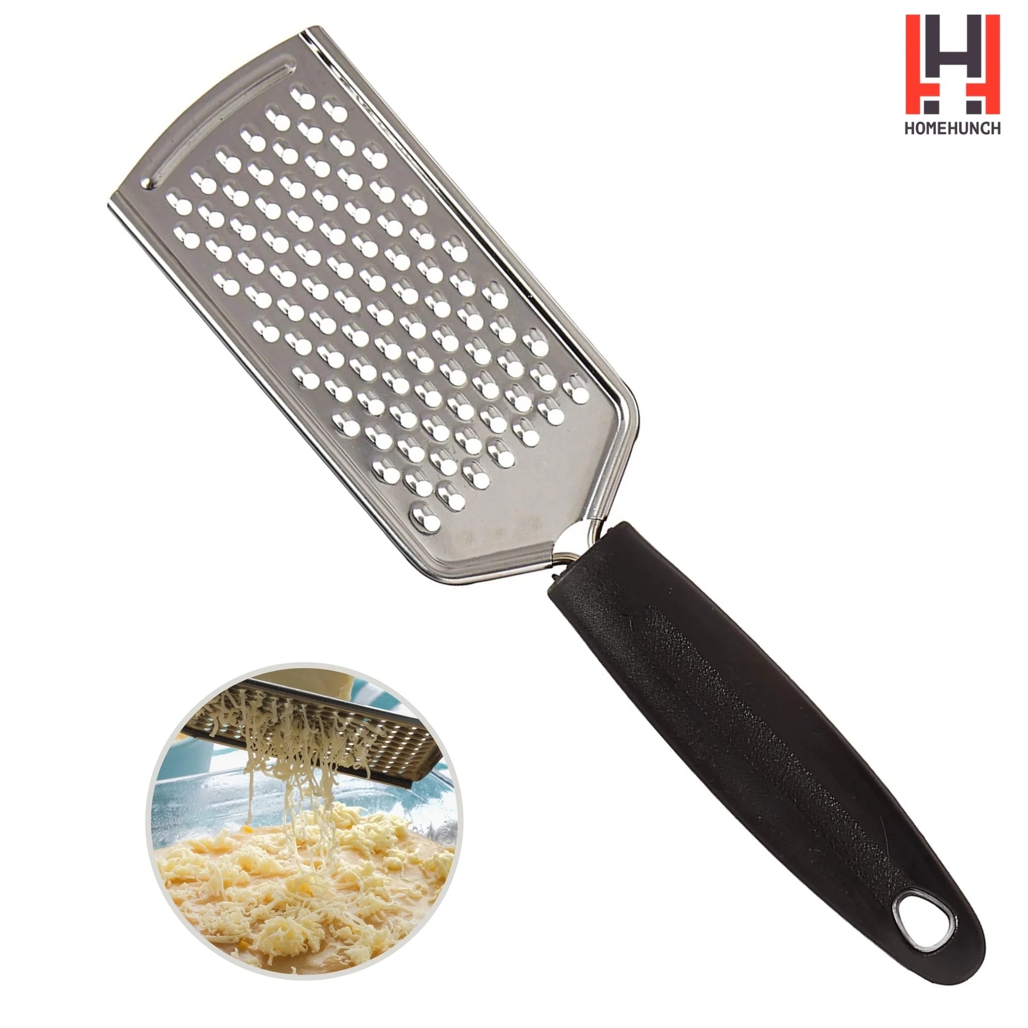 HomeHunch Hand Cheese Grater Shredder Stainless Steel Ginger Lemon Zester