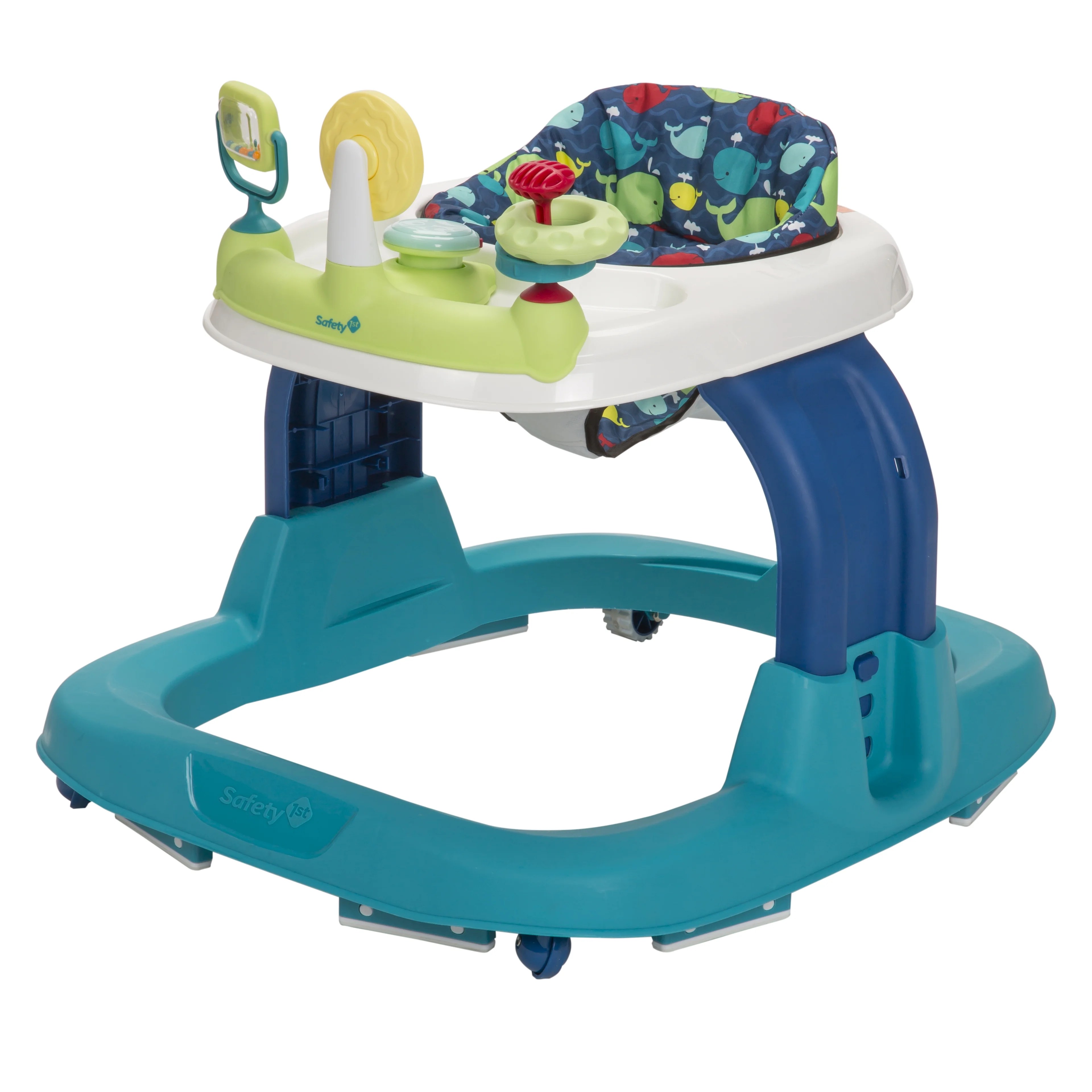 Safety 1st Ready, Set, Walk! Developmental Walker, Whale Bay Walmart