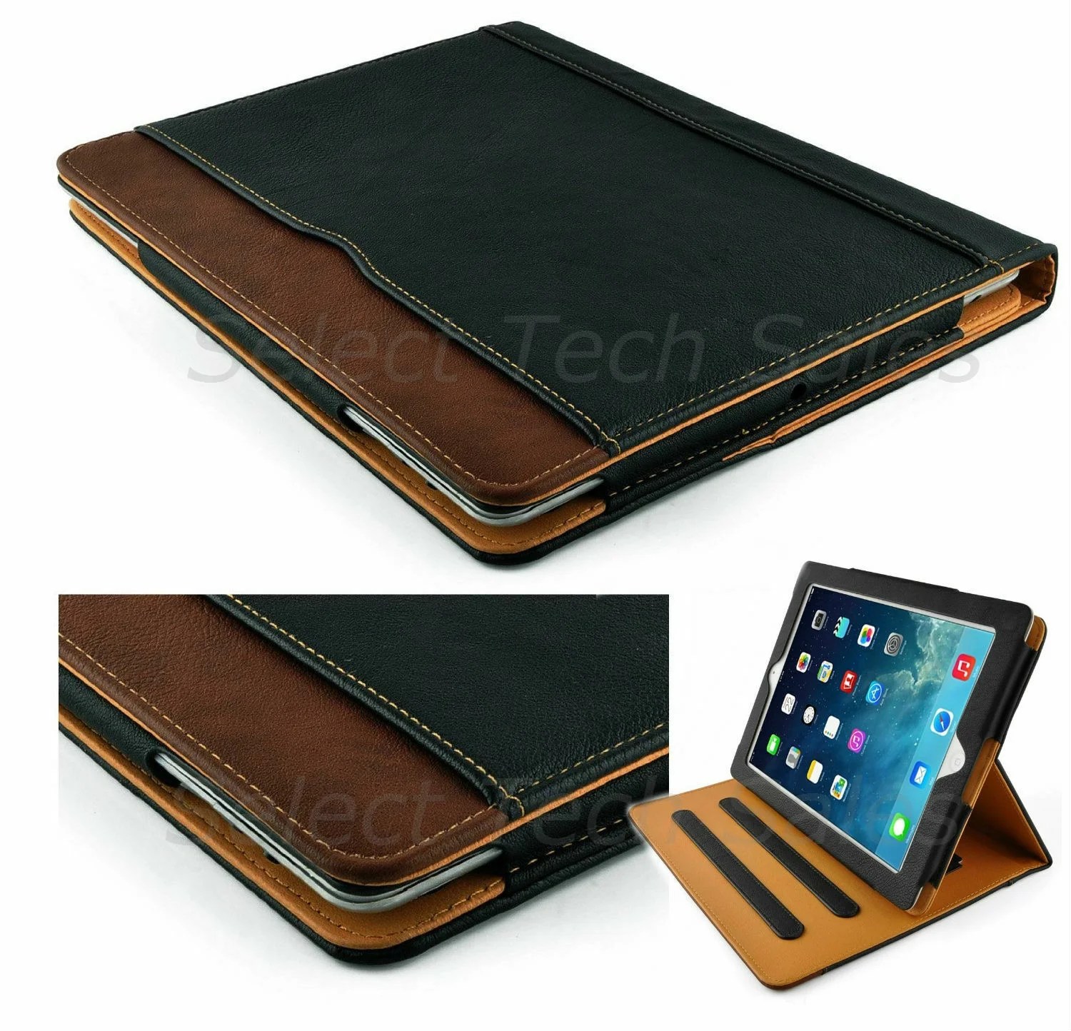 For iPad Air 10.5" 3rd Generation 2019 Folio Case Cover Stand Auto