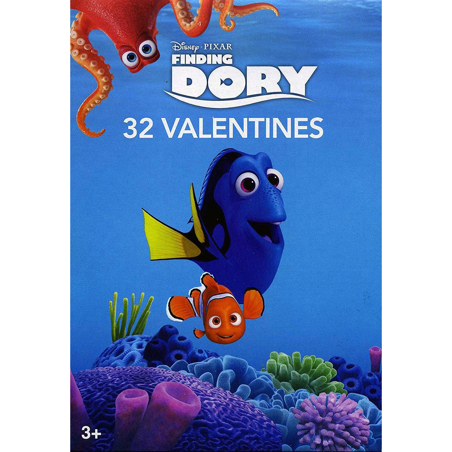 Finding Dory Nemo Valentines Day Cards - Walmart.com - Walmart.com