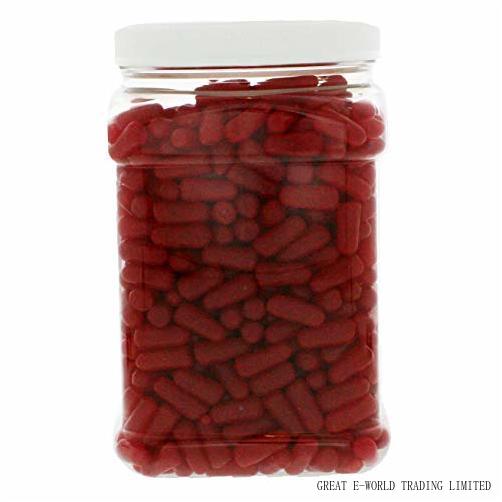 Hot Tamales Bulk 3.5LB Original Soft Chewy Cinnamon Candy In 64 FL OZ Gift Ready Reusable