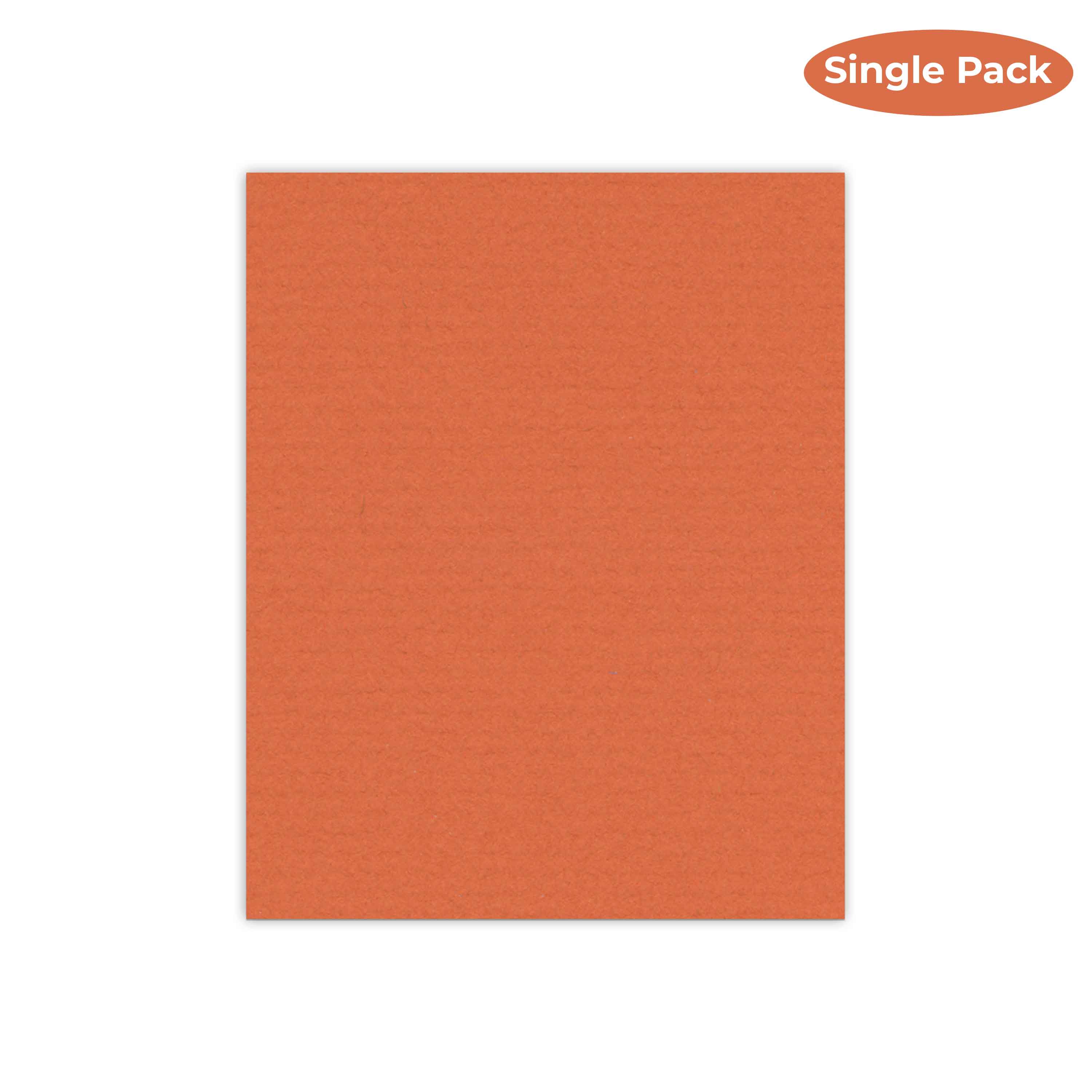 Dark Orange Acid Free 32x40 Backing Board Uncut Photo Mat Board