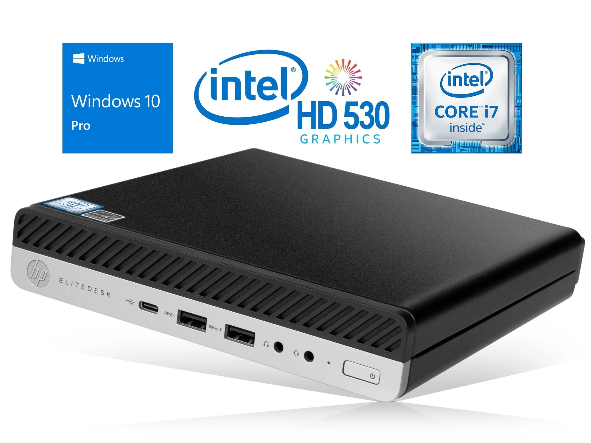 HP EliteDesk 800 G3 Mini PC, Intel Core i76700 Upto 4.0GHz, 16GB RAM