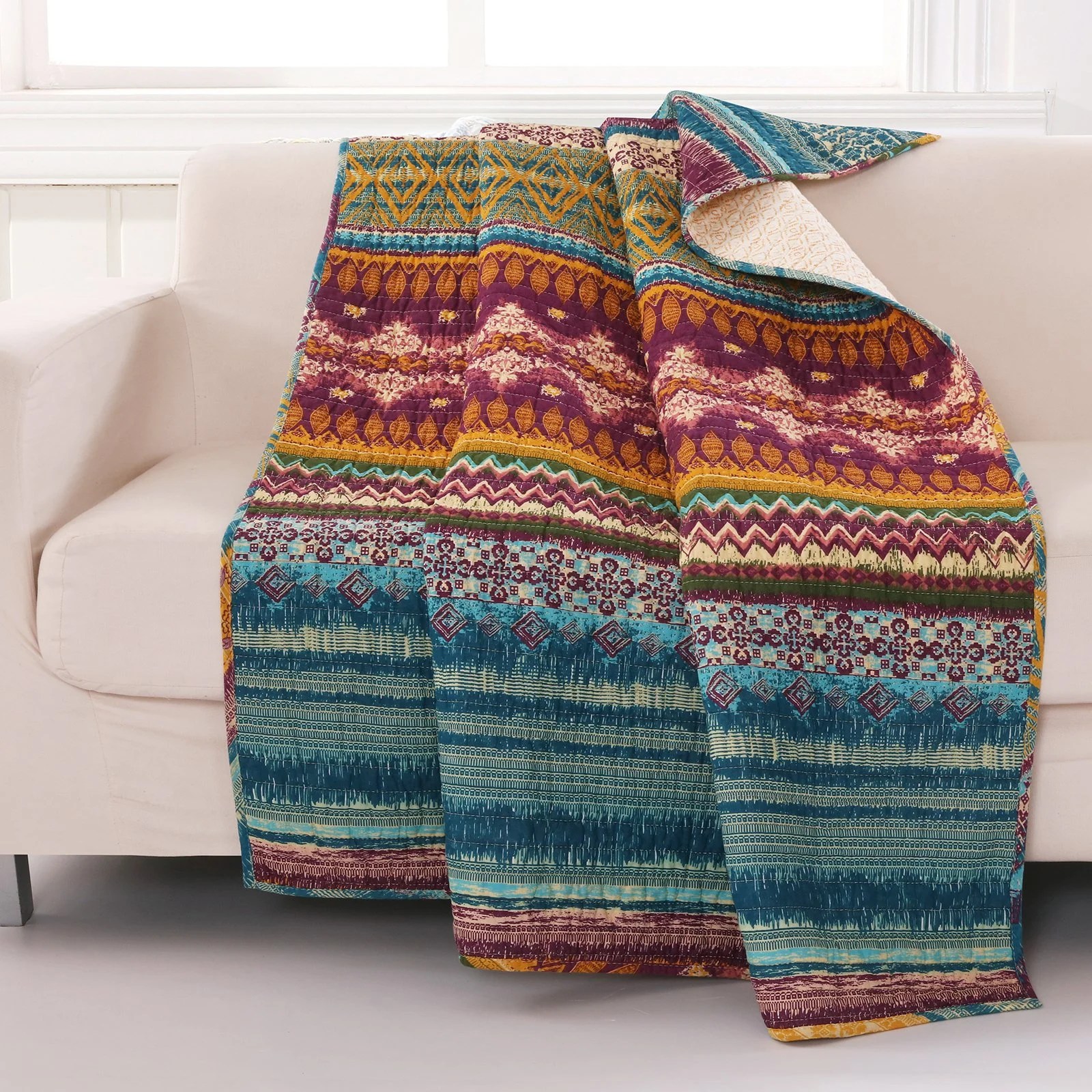 Greenland Home Southwest Quilted Cotton Throw