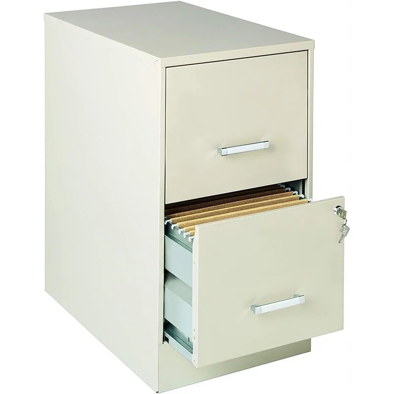 Scranton & Co 2 Drawer Letter File in Stone
