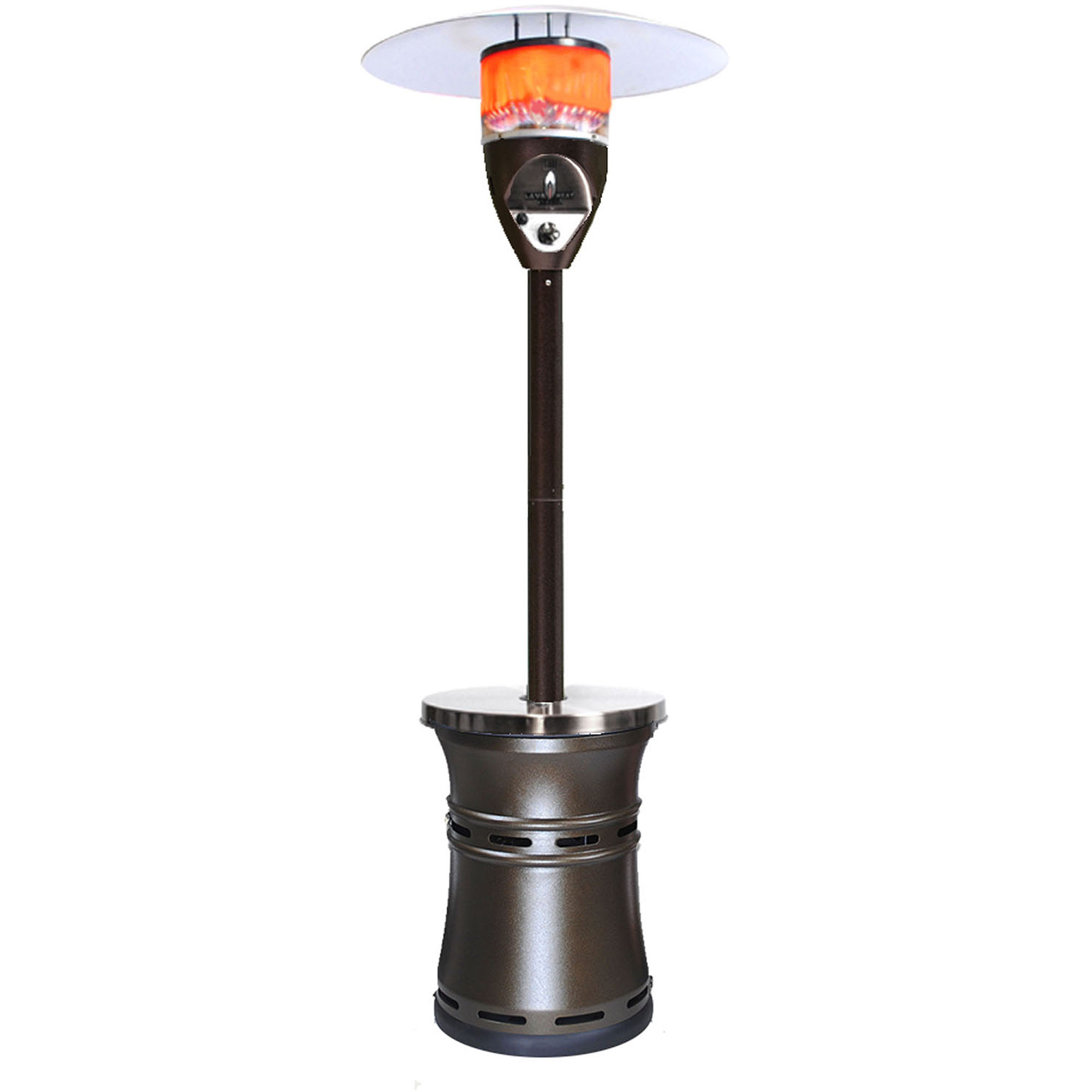 Lava Heat Italia Alto Liquid Propane Gas Patio Heater, Heritage Bronze Finish