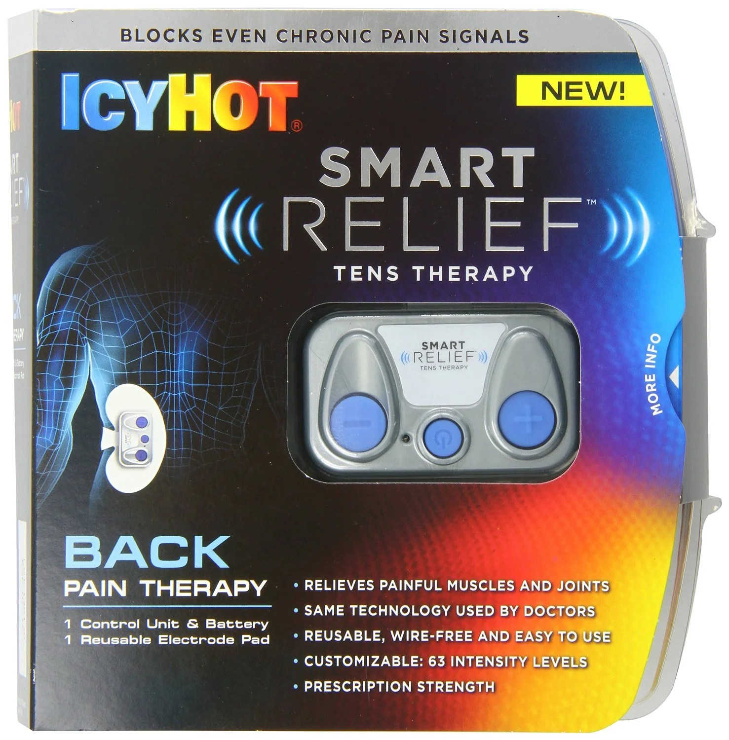 Icy Hot Smart Relief Tens Therapy Starter Kit