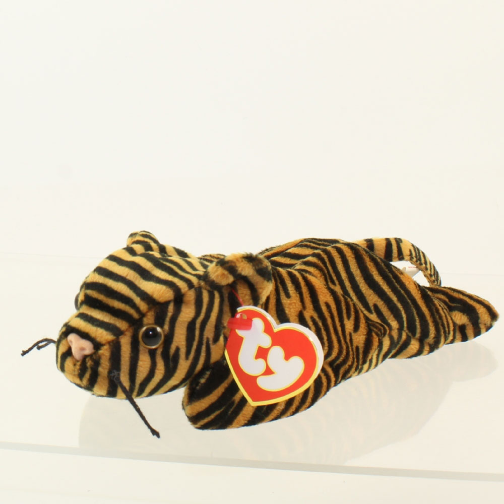 Ty Beanie Babies Stripes the Tiger Plush Toy 7
