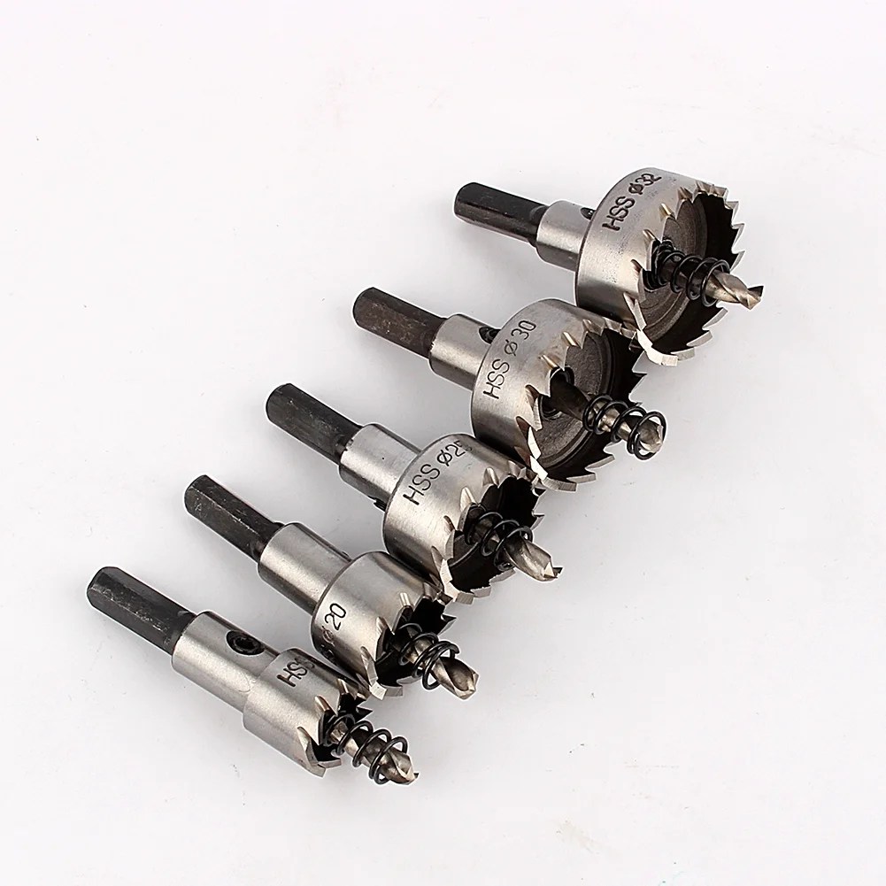 Mgaxyff 16mm Metal Hole Saw Cutter Drill Bits, Stainless Steel Drill Bits, Heavy Duty Hole Saw