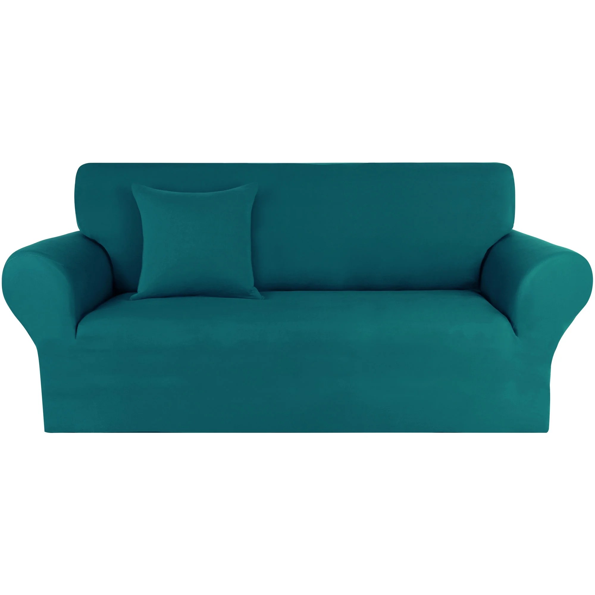 Unique Bargains 1/2/3 Seater Sofa Cover Stretch Couch Slipcover Peacock