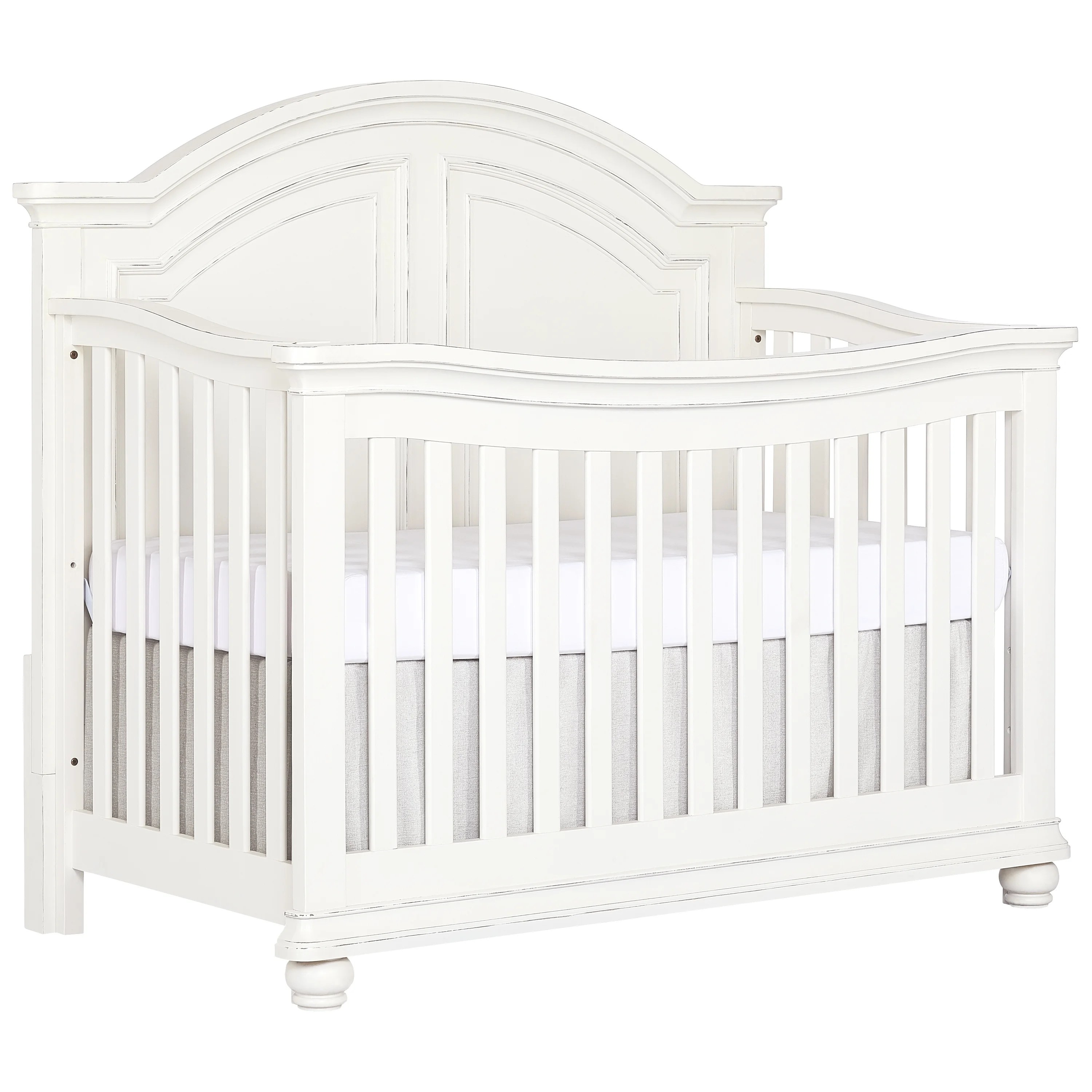 Evolur Signature Westbury 5 In 1 Convertible Crib, Aged White Walmart Evolur Signature Westbury 5 In 1 Convertible Crib, Aged White Walmart