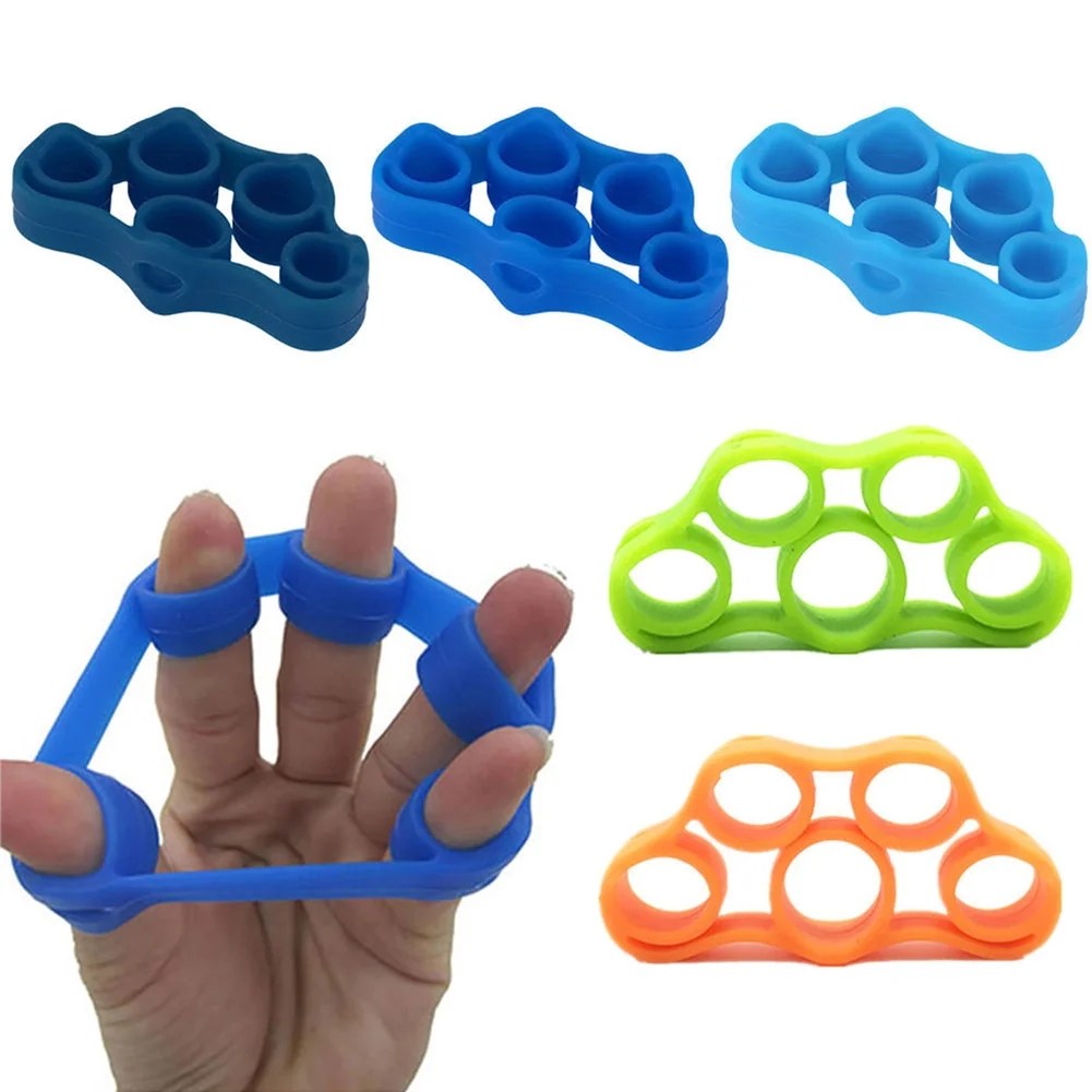 Visland Silicone Hand Exerciser Grip Strength Wrist Exercise Finger