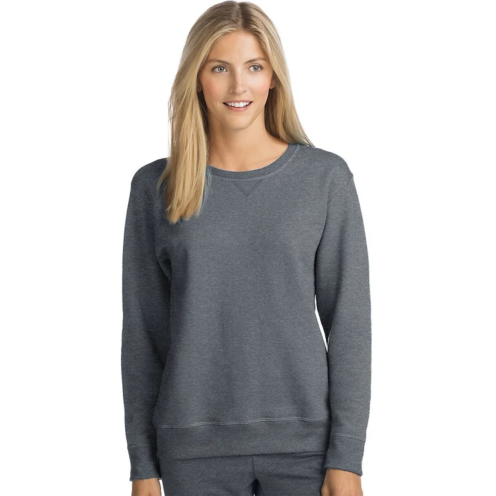 Hanes ComfortSoft™ EcoSmart® Women's Crewneck Sweatshirt