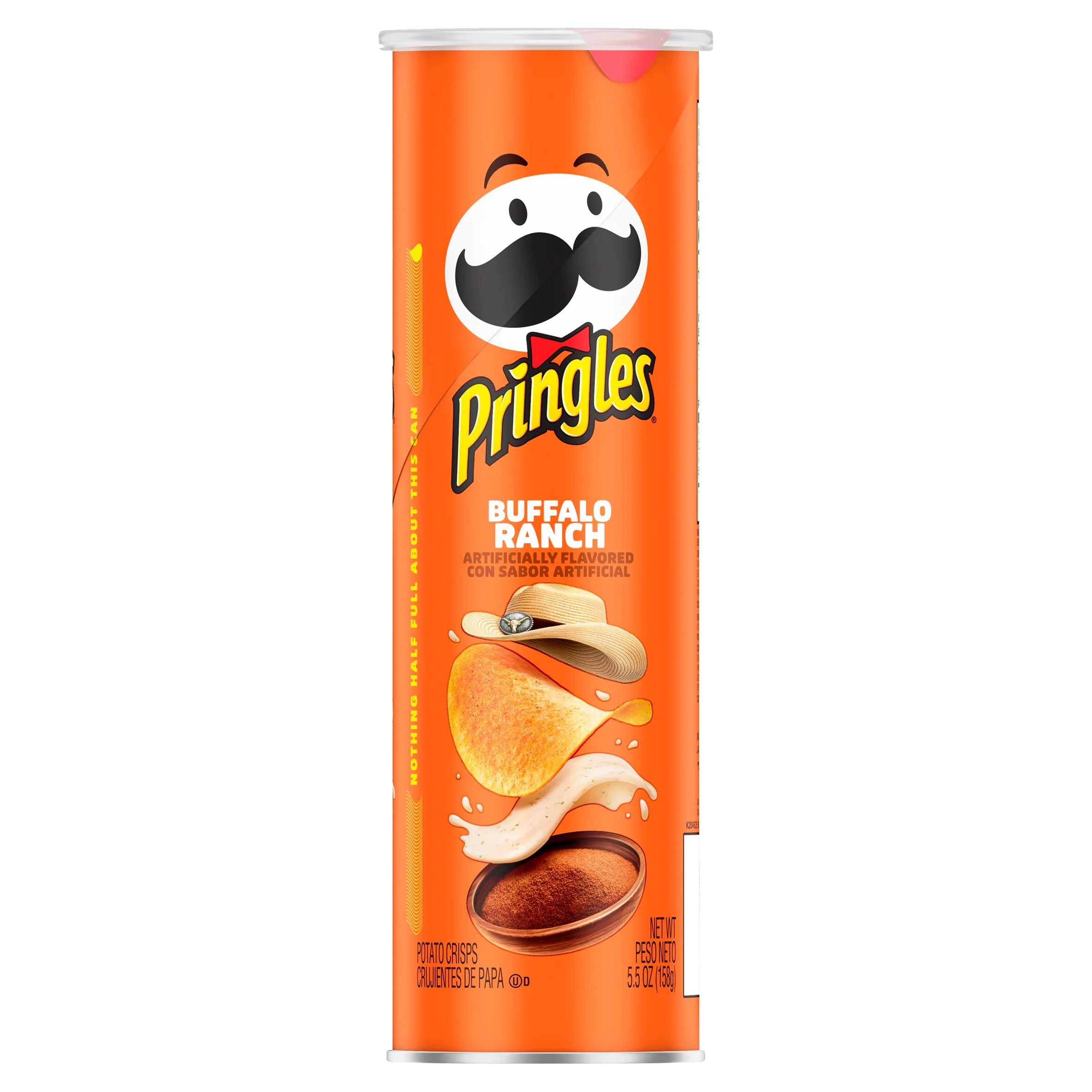 Pringles Buffalo Ranch Potato Crisps, 5.5 oz