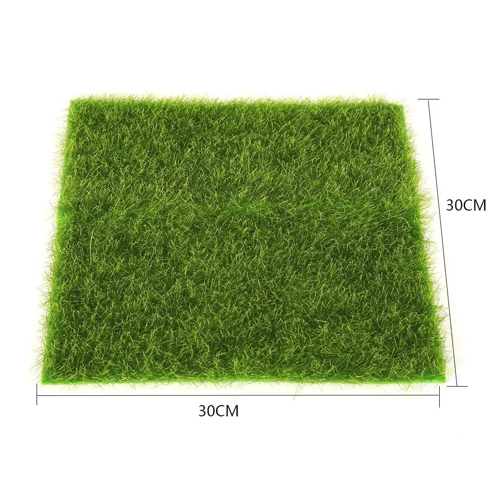 Artificial Grass Mat Plastic Lawn Grass Indoor Outdoor Green Synthetic
