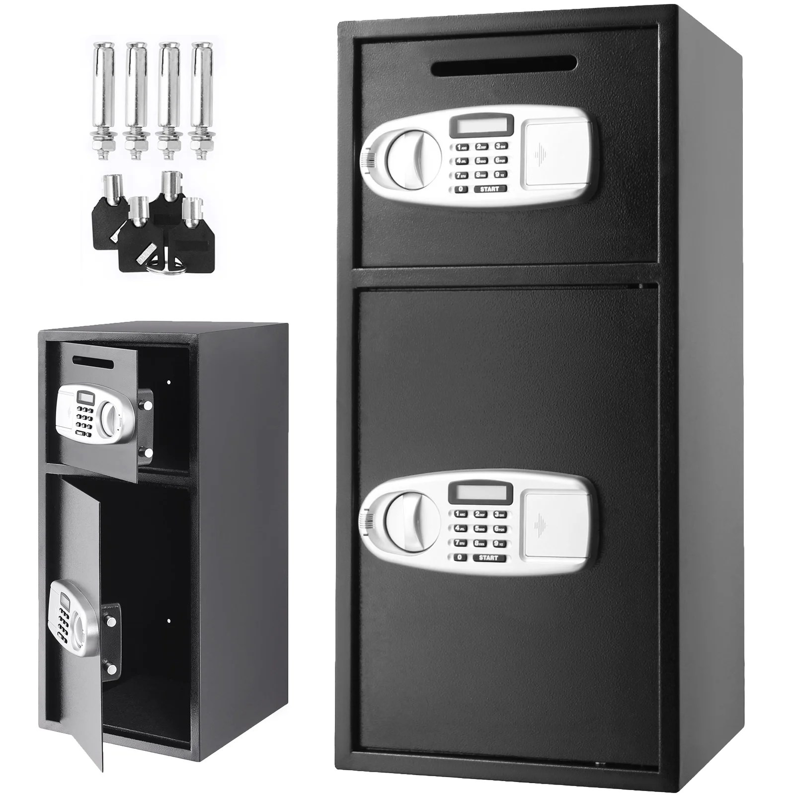 VEVOR Large Double Door Security Safe Box Steel Safe Box Strong Box