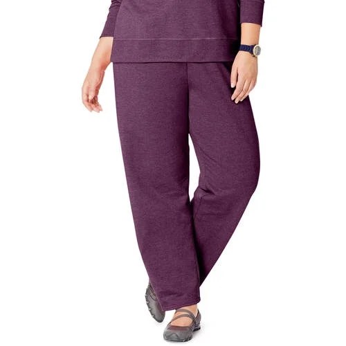 Women's Plus Size Fleece Petite Sweatpant, up to size 5X