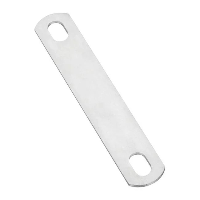 0.37 x 4 in. Steel UBolt Plate, Zinc Plated