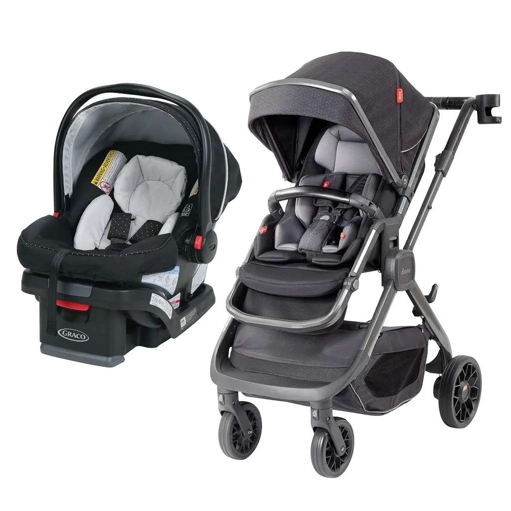 Travel System Diono Quantum 2 + Graco Snugride 30LX