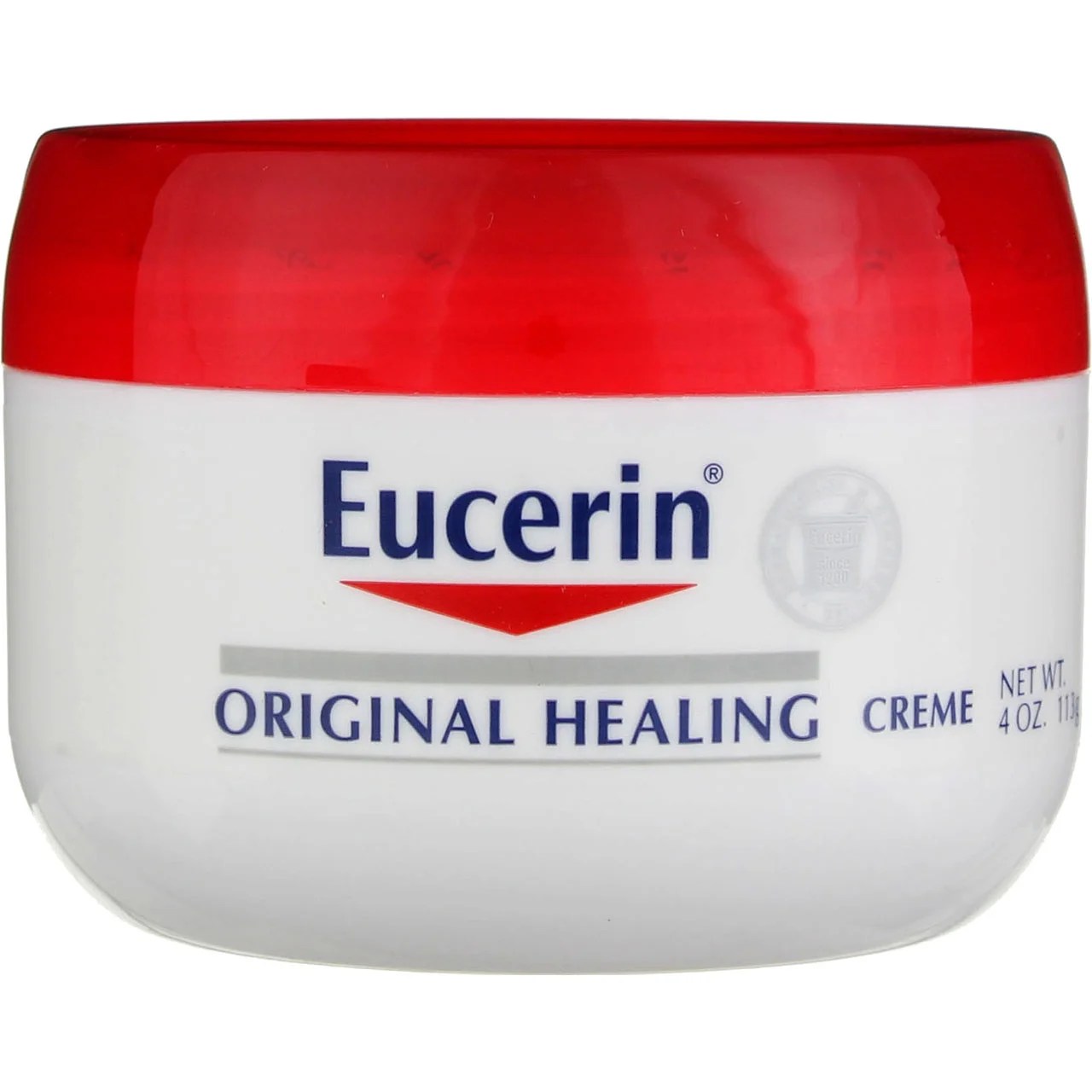 Eucerin Original Healing Creme Jar, Unscented, 4 oz (3 Pack) (Bundle