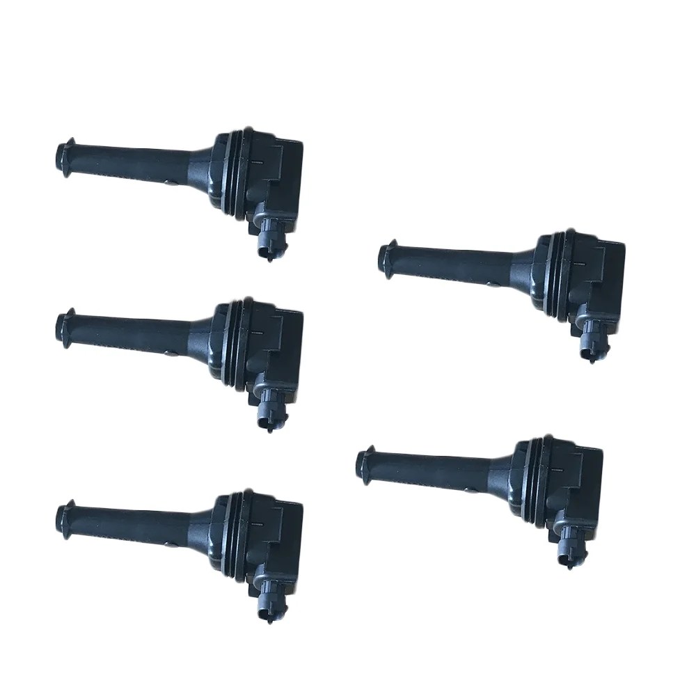 Set 5 Pcs Ignition Coils For Volvo C70 S60 S70 S80 V70 XC70 XC90 2.3L 2