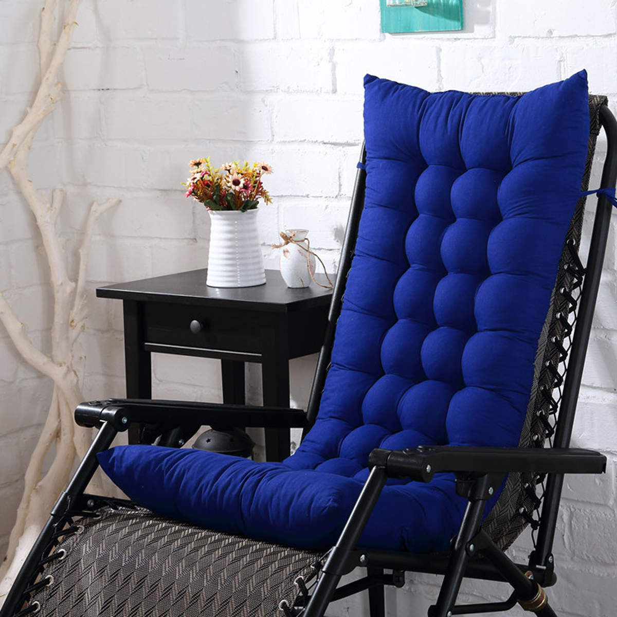 Chaise Lounge Cushion Chair Cushion Cotton Sun Lounger Chaise Lounge Cushion Chair Cushion Cotton Sun Lounger
