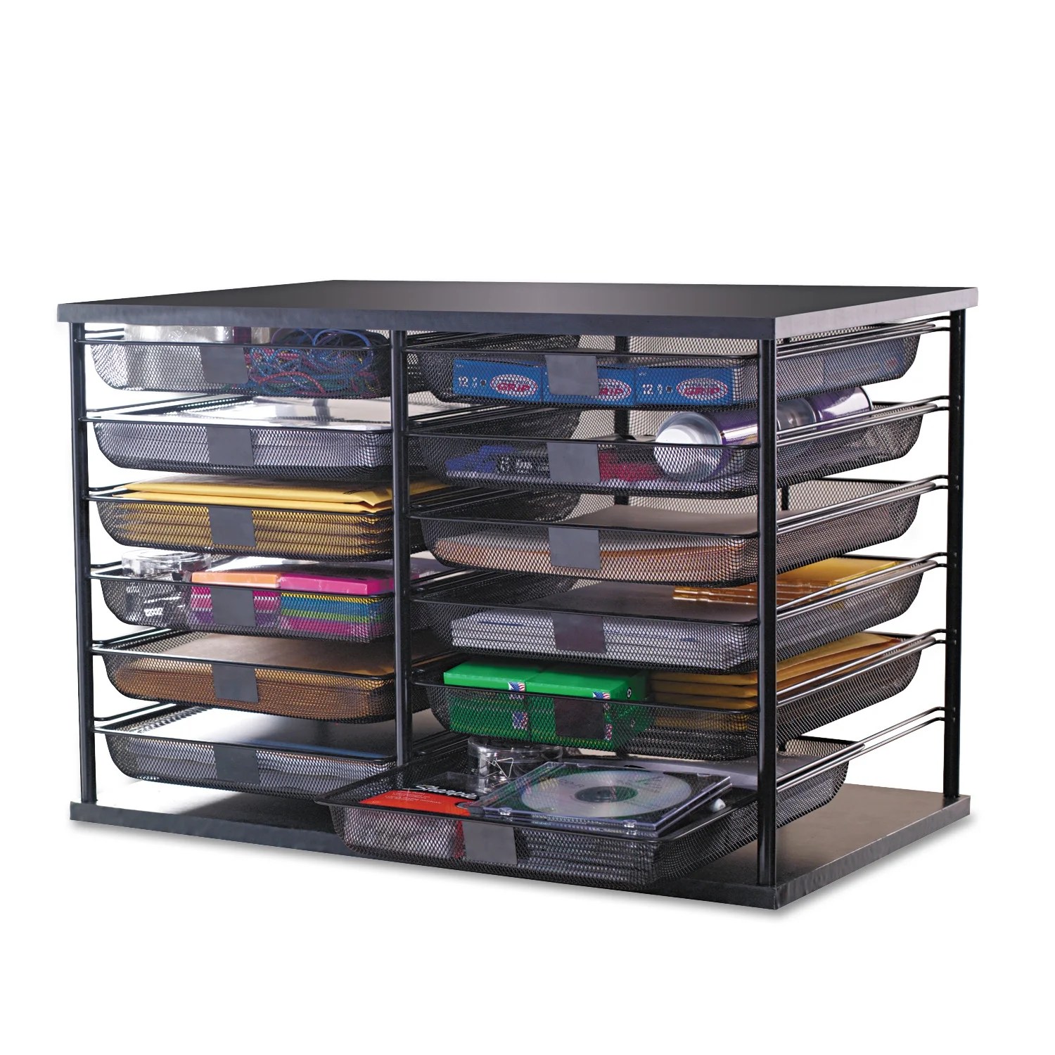 Rubbermaid Organizer with Mesh Drawers, 23 4/5" x 15 9/